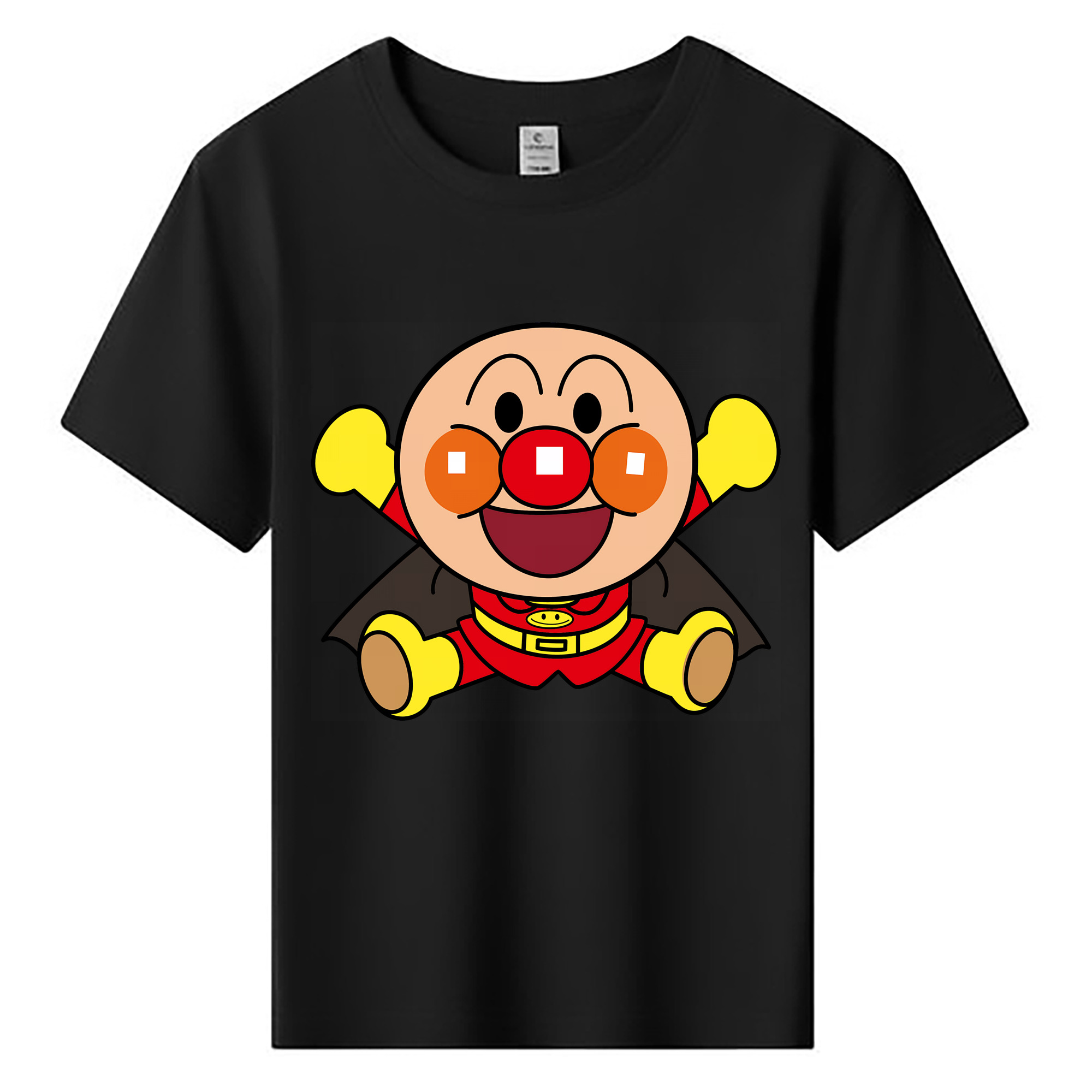 （画像用） アンパンマン Anpanman 綿100％キッズTシャツ（フロントプリント）