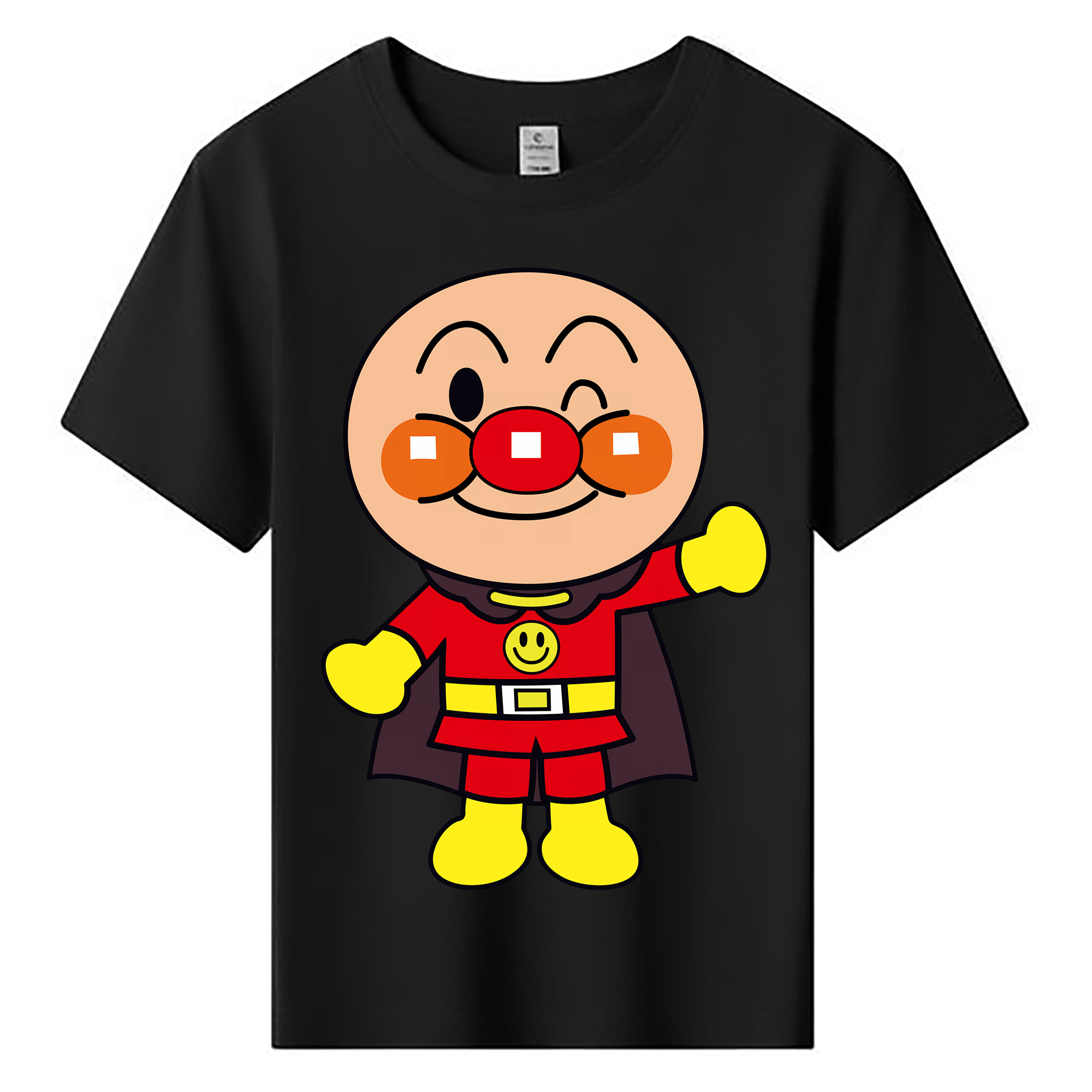 （画像用） アンパンマン Anpanman 綿100％キッズTシャツ（フロントプリント）