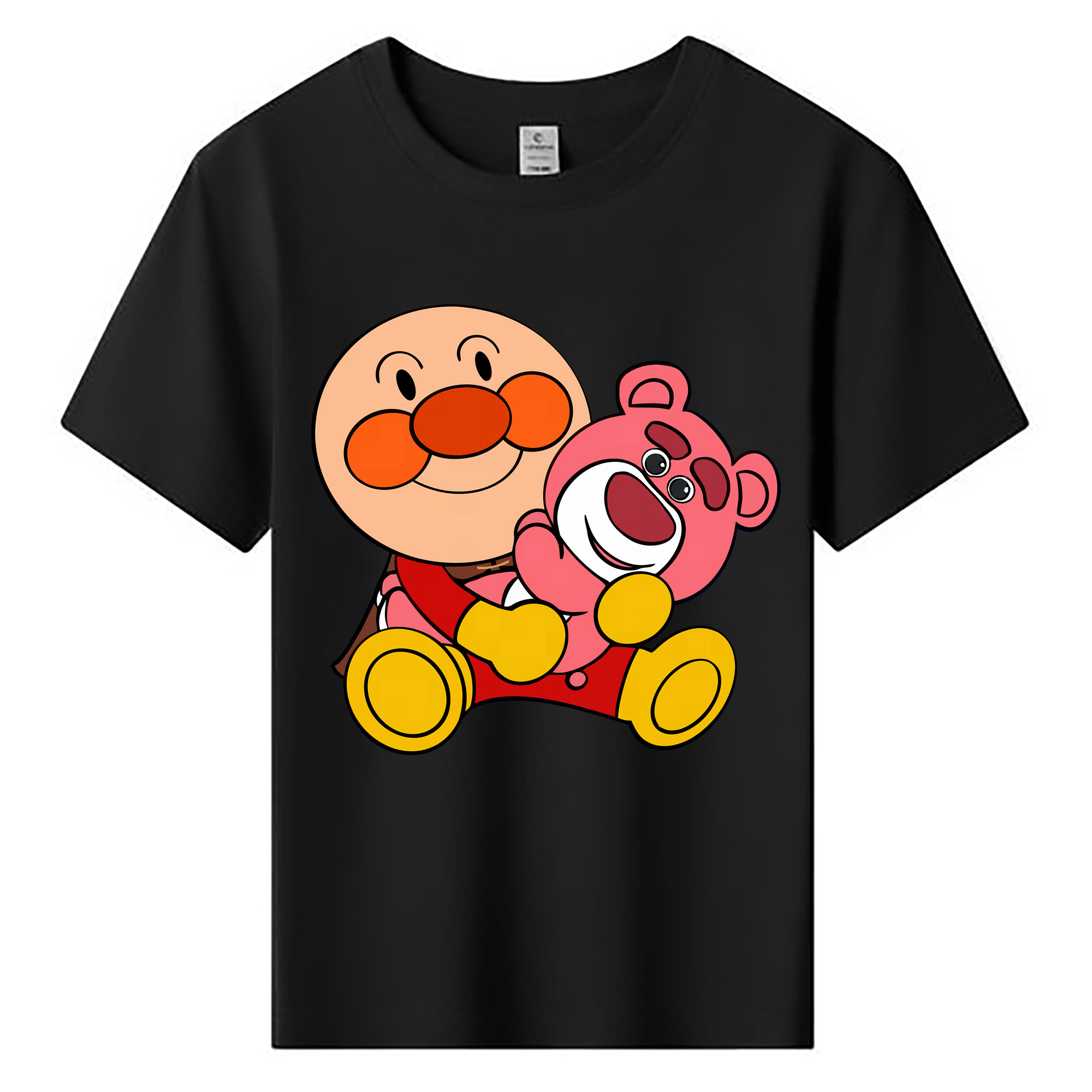 （画像用） アンパンマン Anpanman 綿100％キッズTシャツ（フロントプリント）