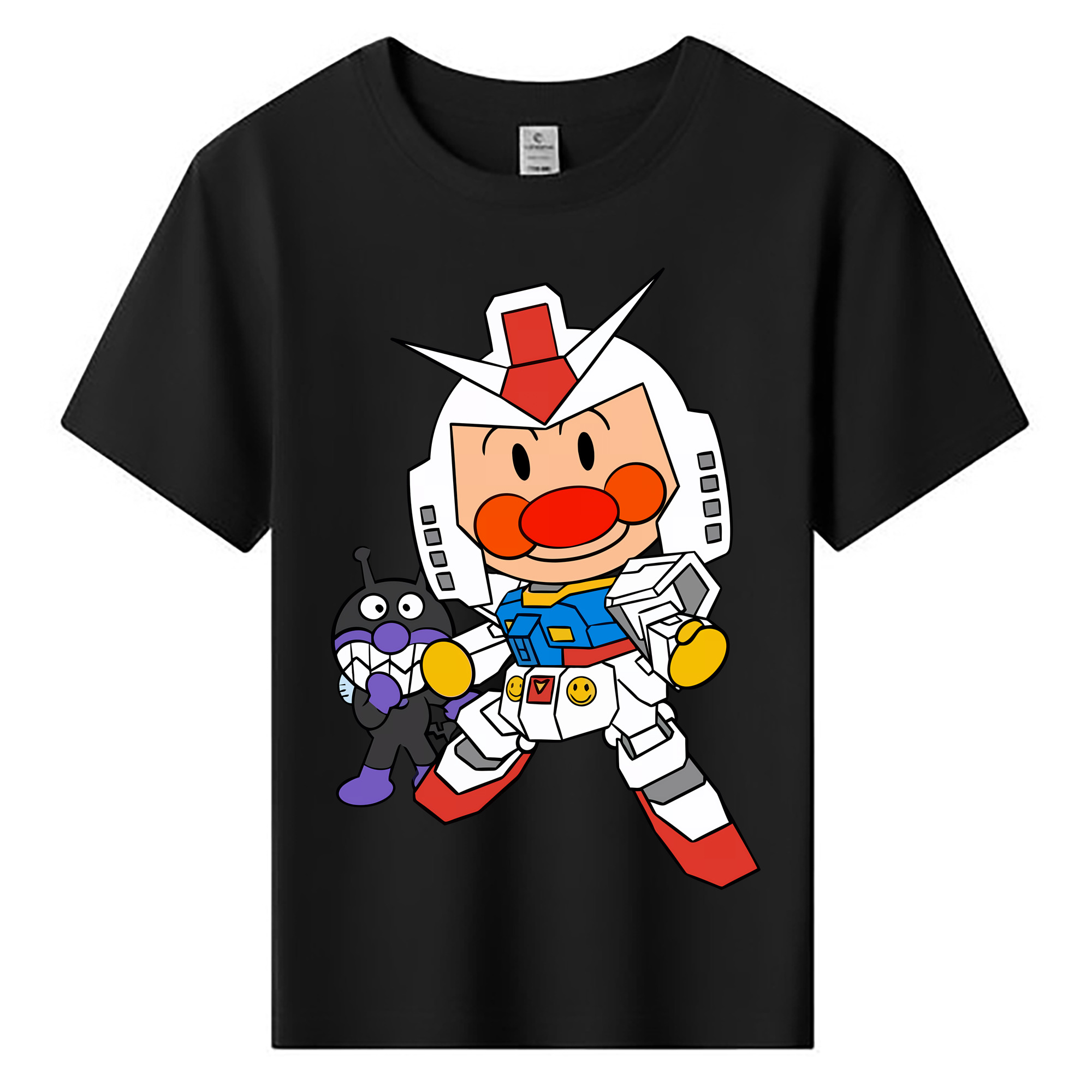 （画像用） アンパンマン Anpanman 綿100％キッズTシャツ（フロントプリント）