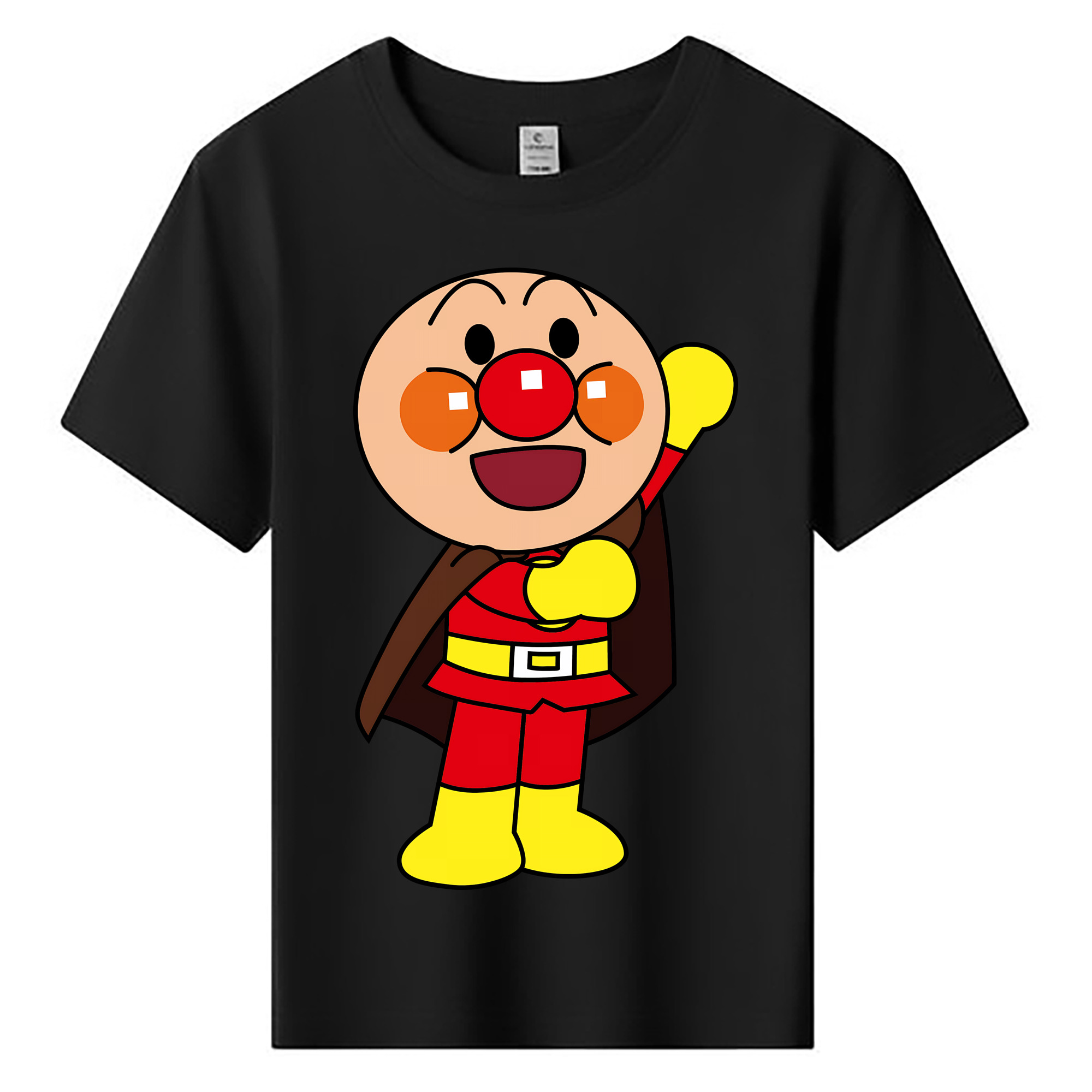 （画像用） アンパンマン Anpanman 綿100％キッズTシャツ（フロントプリント）