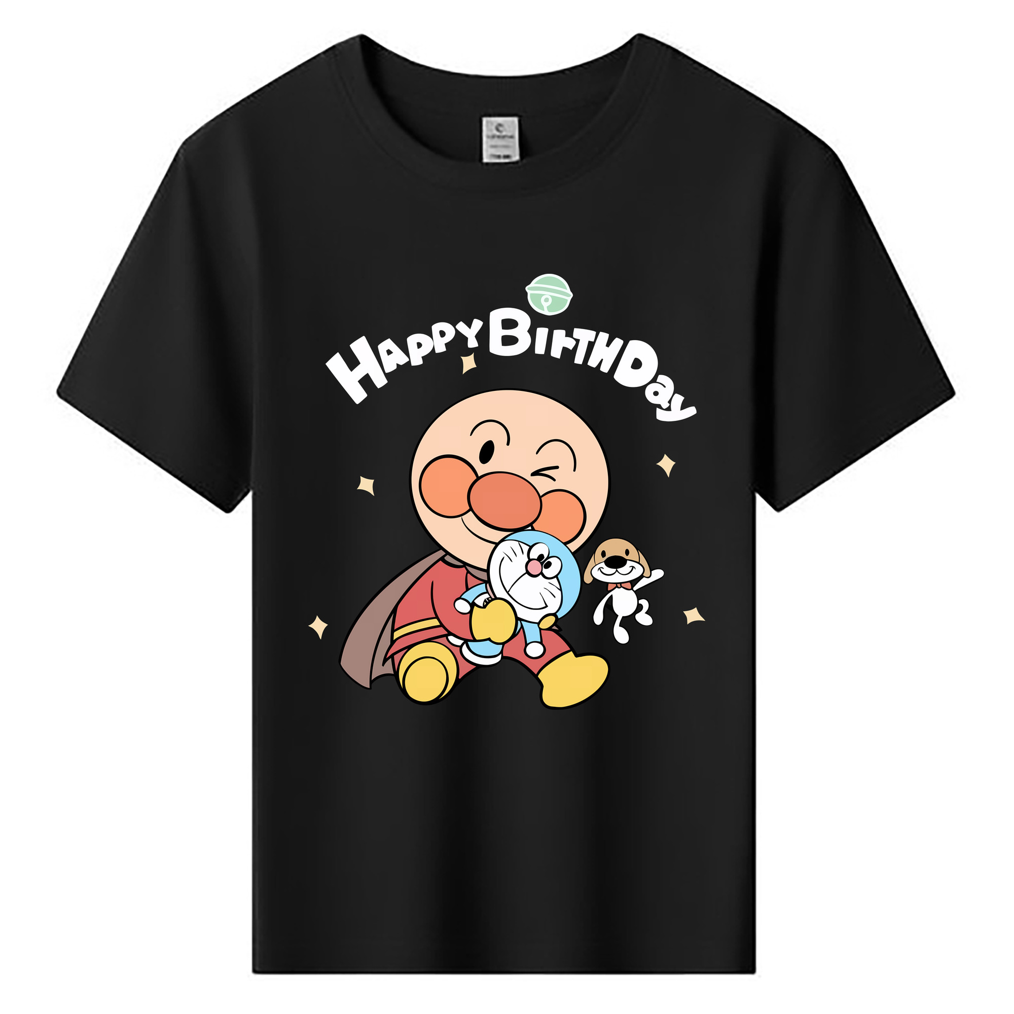 （画像用） アンパンマン Anpanman 綿100％キッズTシャツ（フロントプリント）