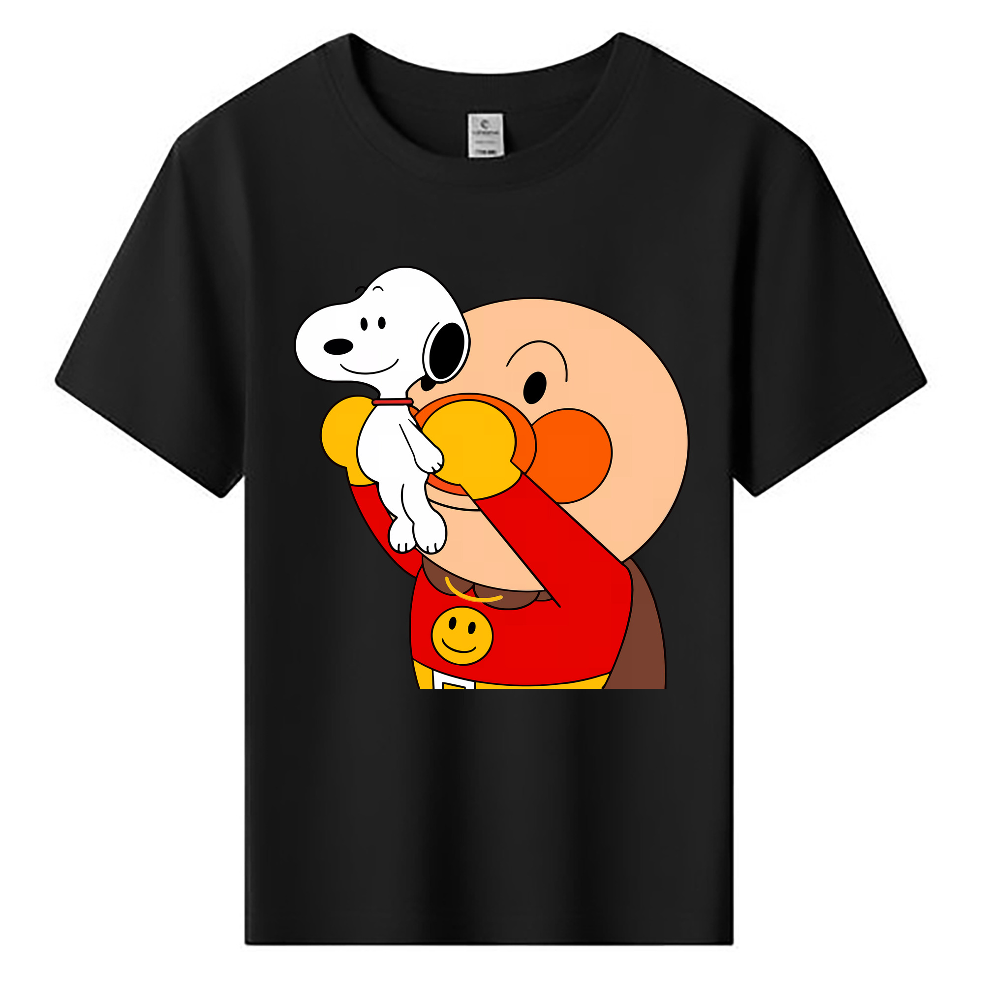 （画像用） アンパンマン Anpanman 綿100％キッズTシャツ（フロントプリント）
