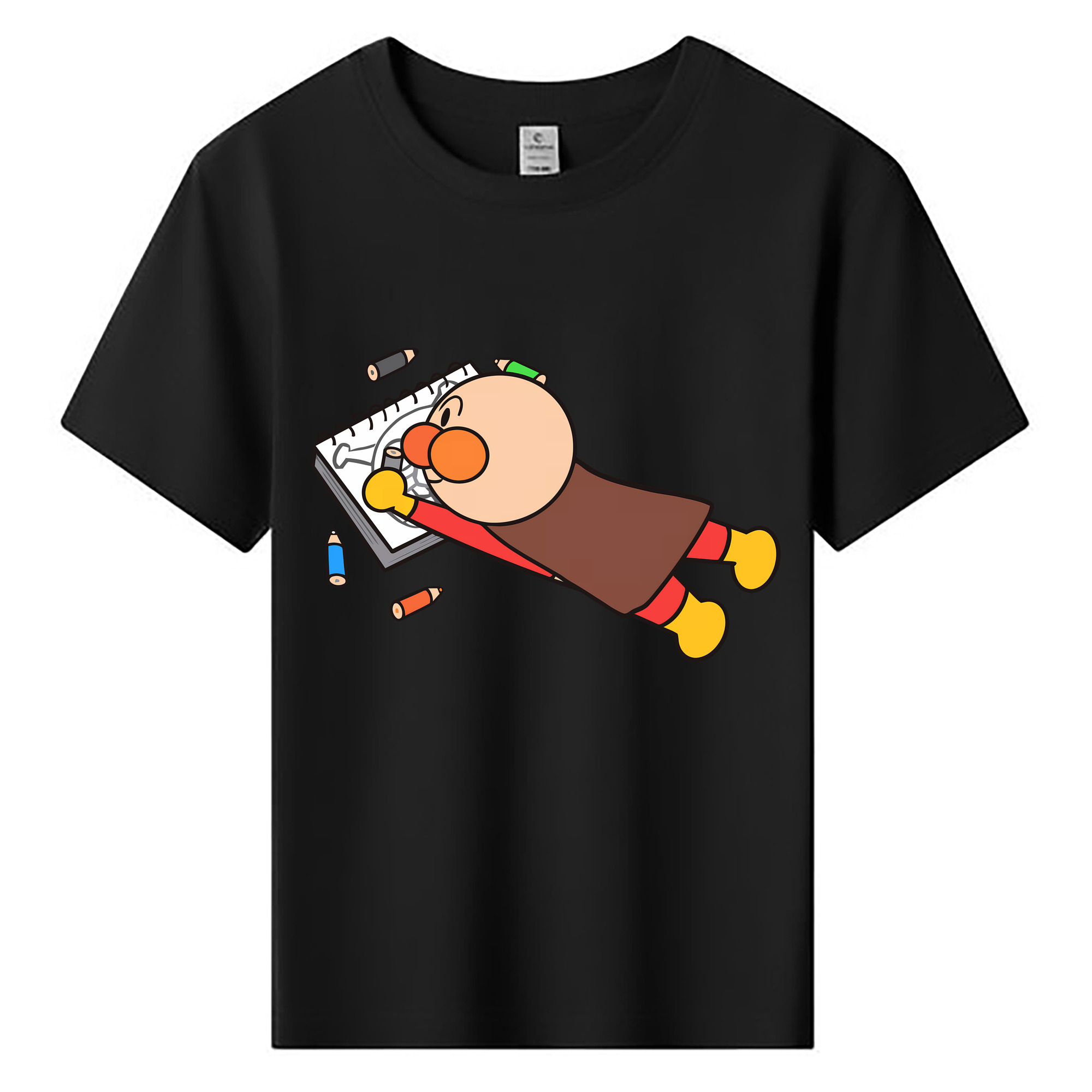 （画像用） アンパンマン Anpanman 綿100％キッズTシャツ（フロントプリント）