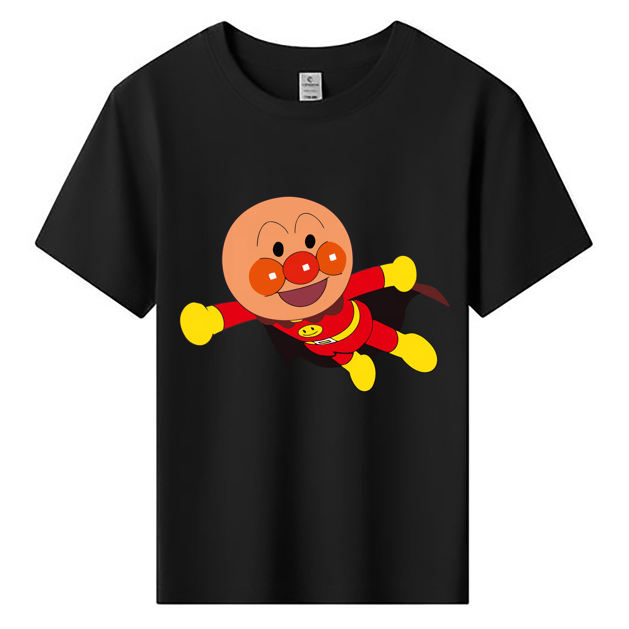 （画像用） アンパンマン Anpanman 綿100％キッズTシャツ（フロントプリント）