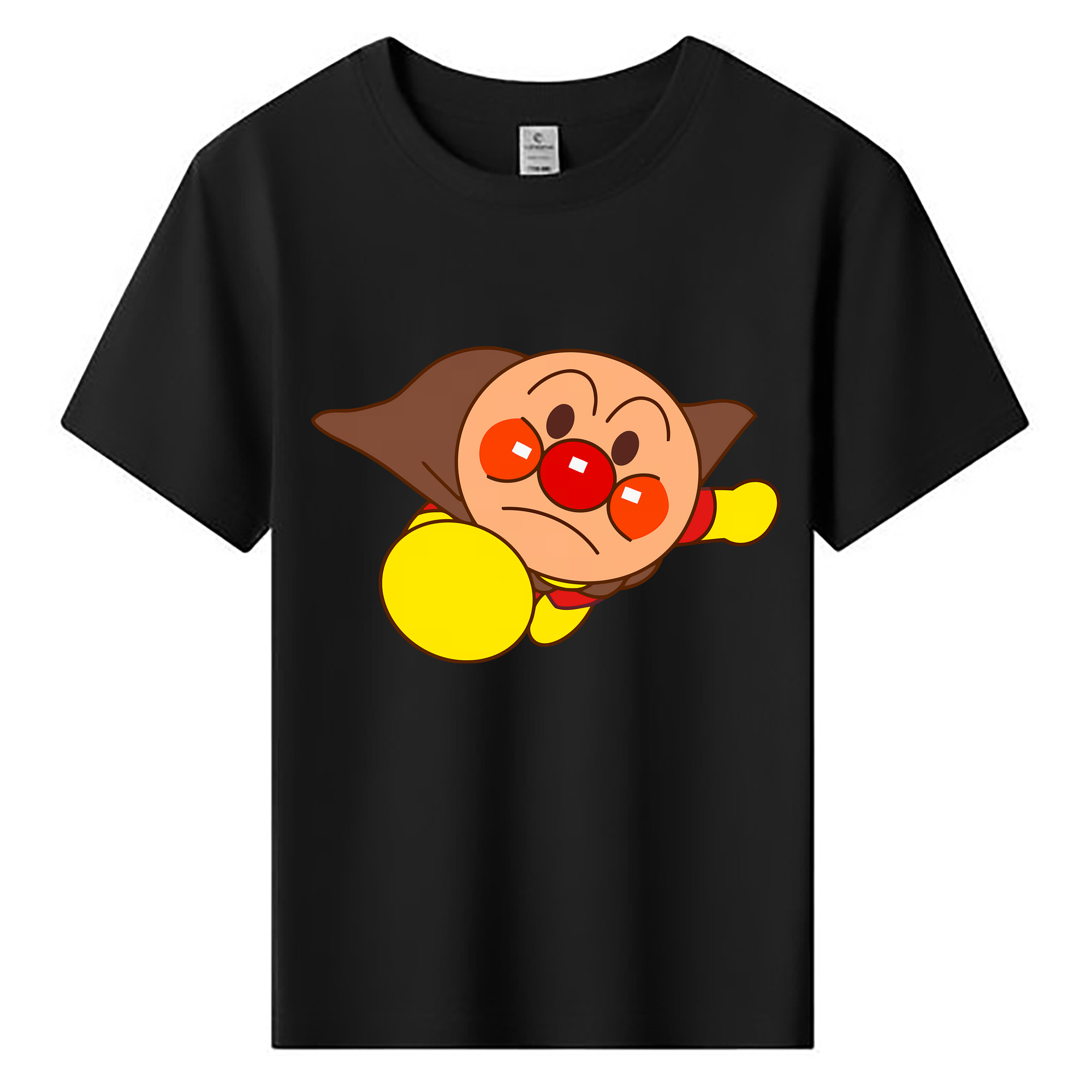 （画像用） アンパンマン Anpanman 綿100％キッズTシャツ（フロントプリント）