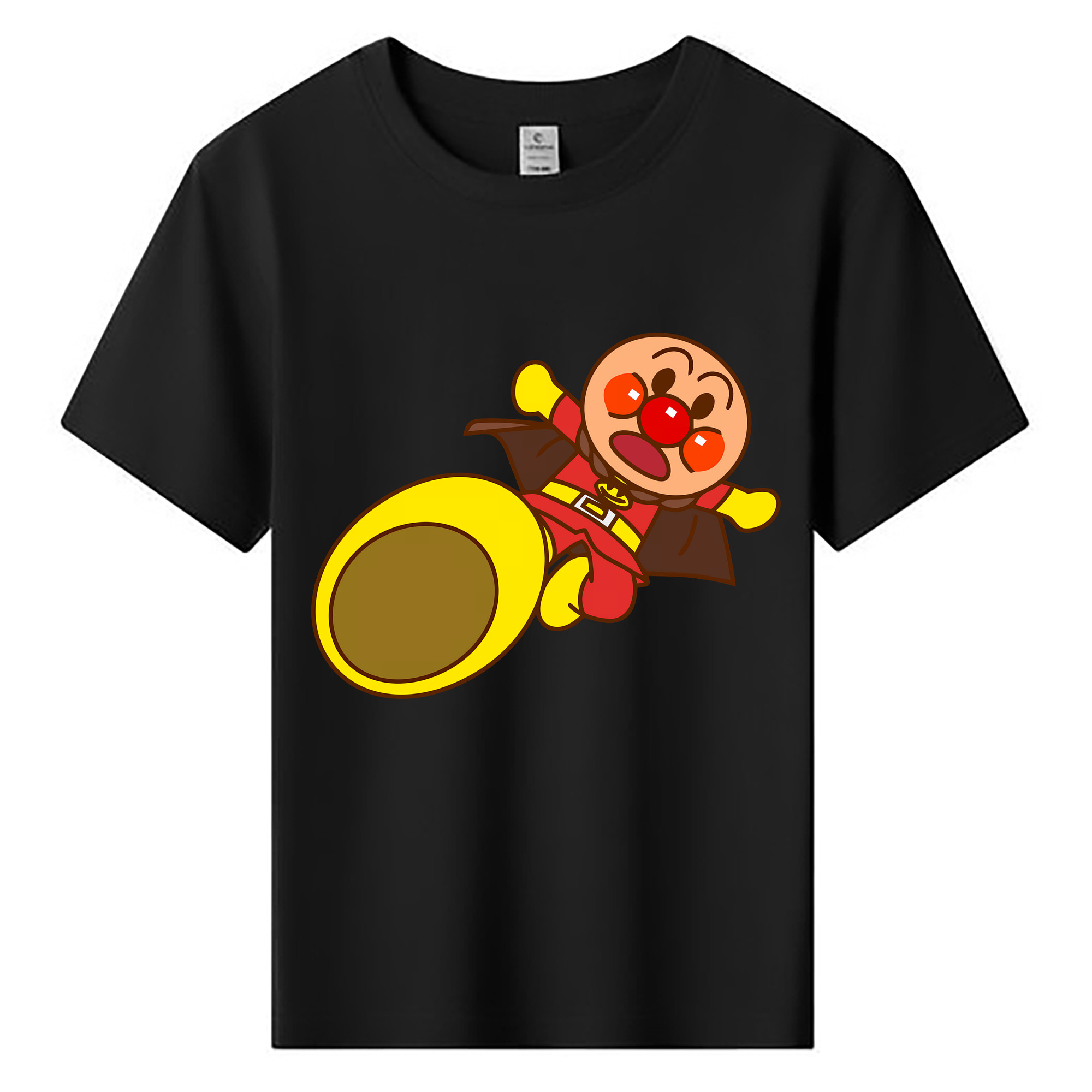 （画像用） アンパンマン Anpanman 綿100％キッズTシャツ（フロントプリント）