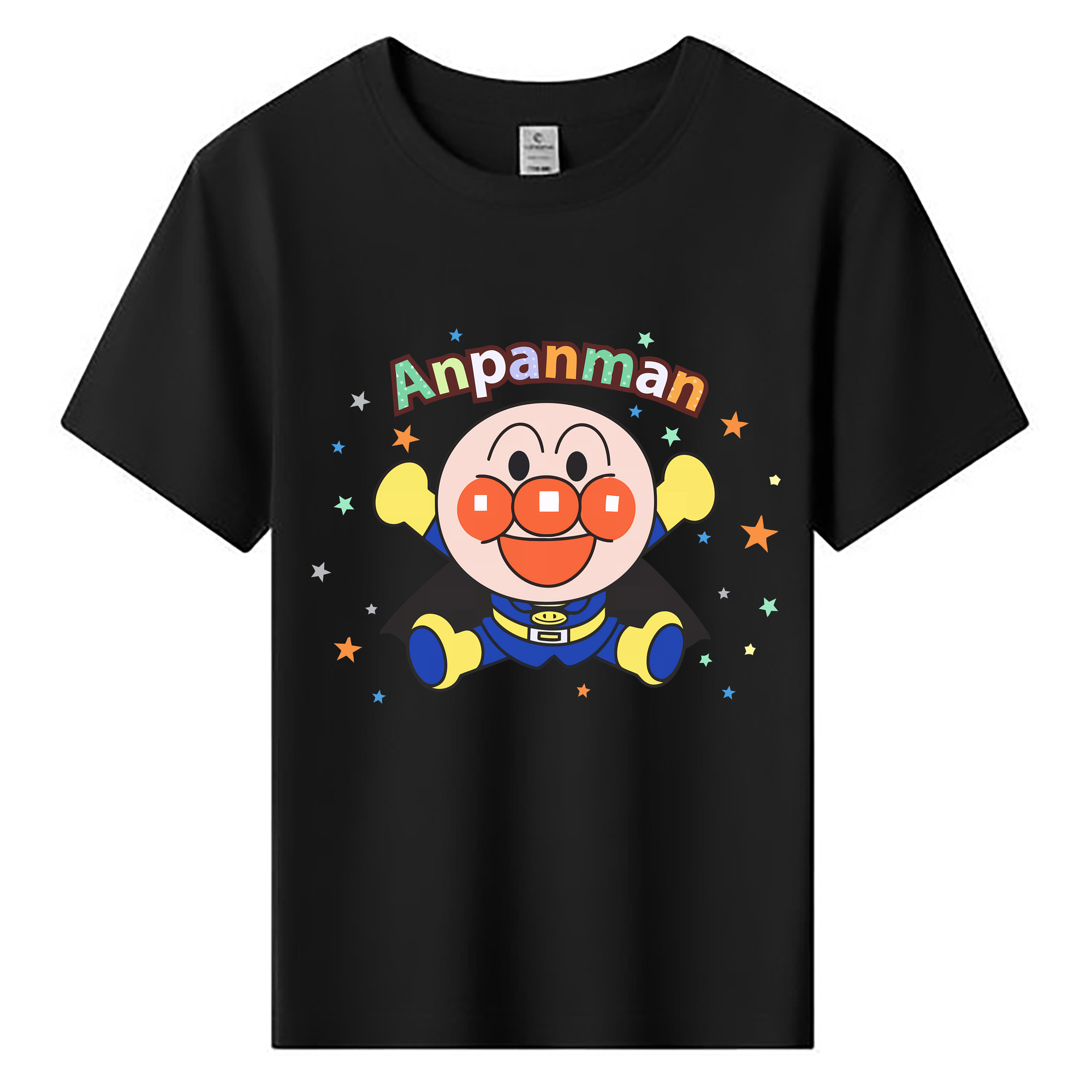 （画像用） アンパンマン Anpanman 綿100％キッズTシャツ（フロントプリント）