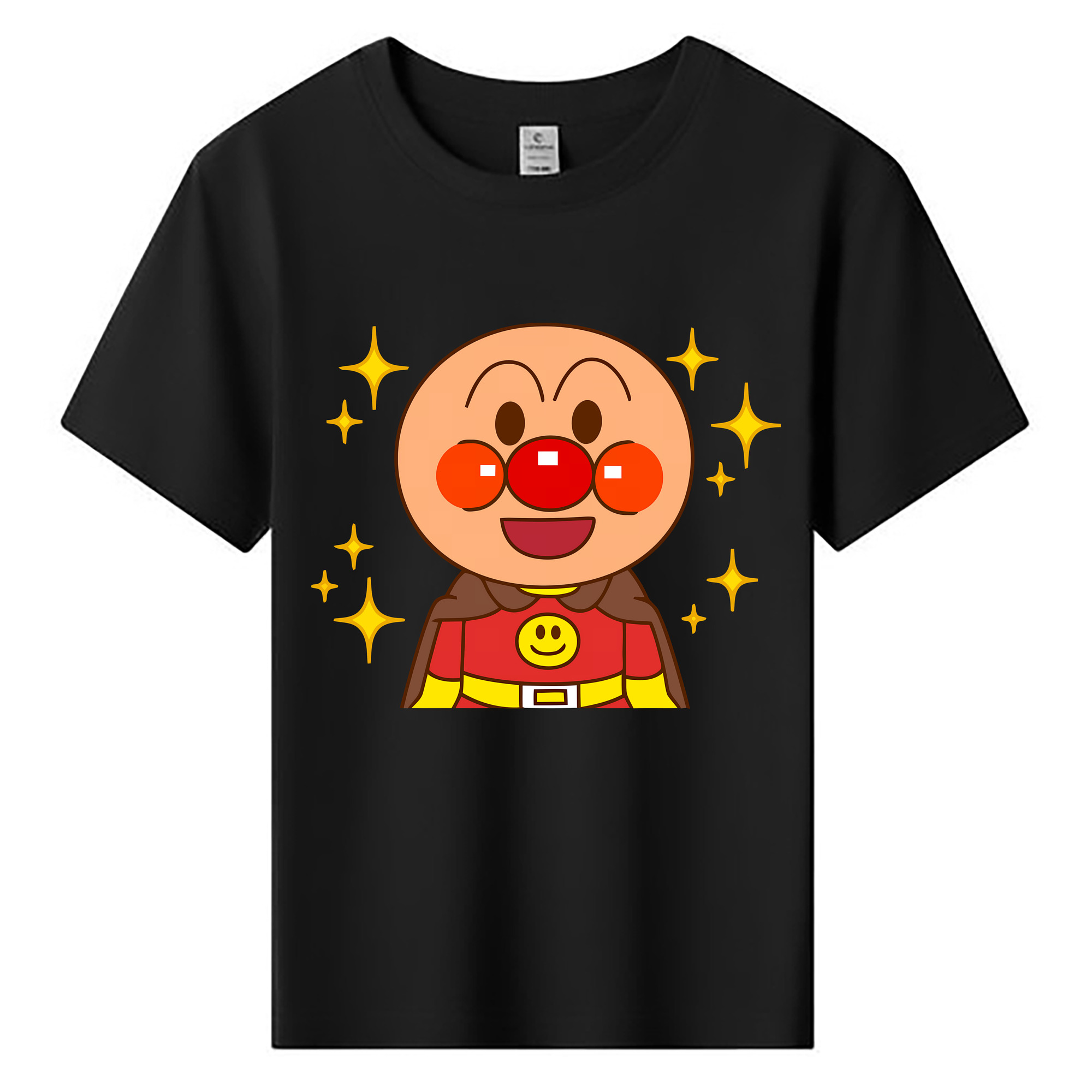 （画像用） アンパンマン Anpanman 綿100％キッズTシャツ（フロントプリント）