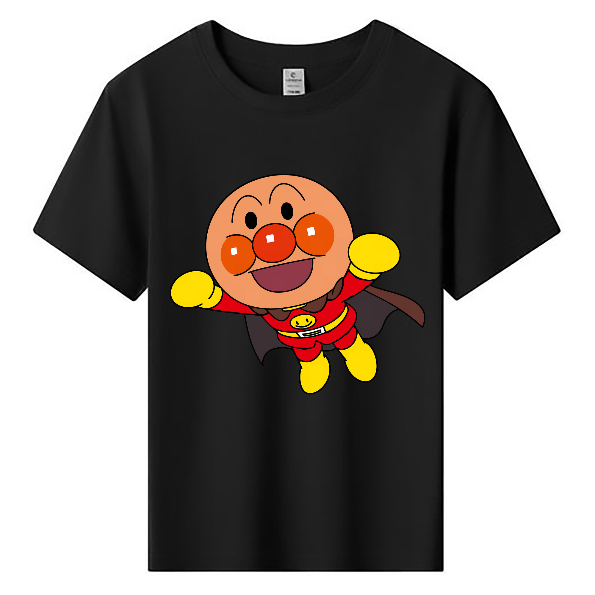 （画像用） アンパンマン Anpanman 綿100％キッズTシャツ（フロントプリント）