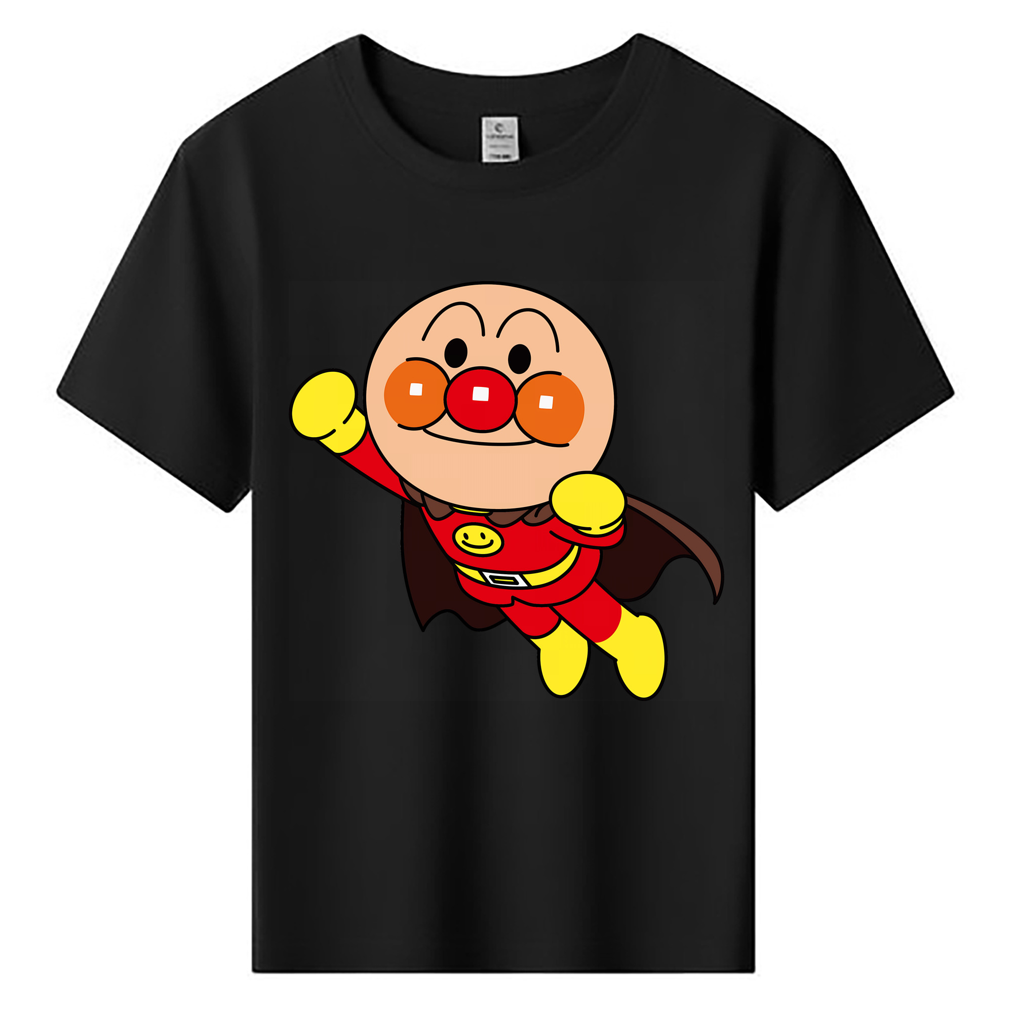 （画像用） アンパンマン Anpanman 綿100％キッズTシャツ（フロントプリント）