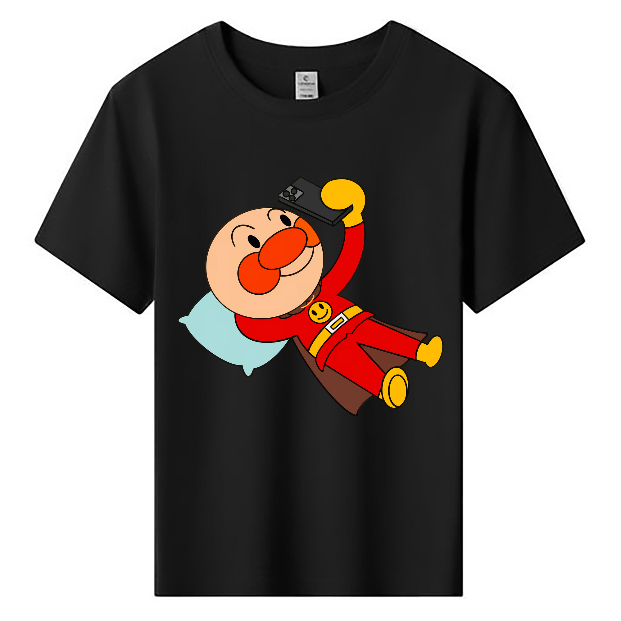 （画像用） アンパンマン Anpanman 綿100％キッズTシャツ（フロントプリント）