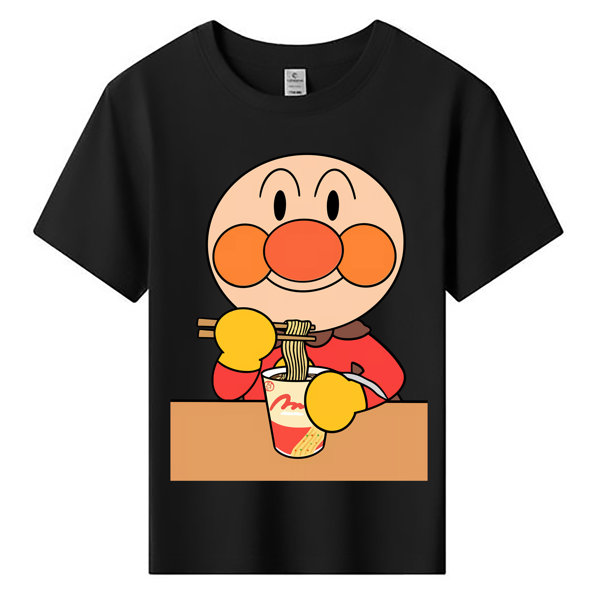（画像用） アンパンマン Anpanman 綿100％キッズTシャツ（フロントプリント）
