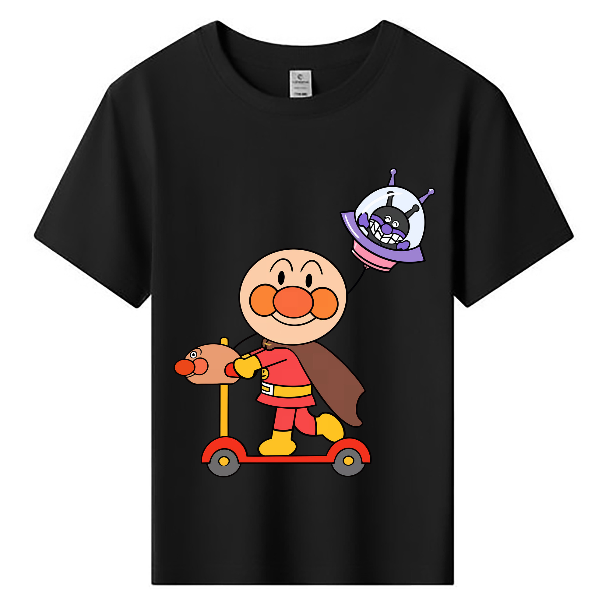 （画像用） アンパンマン Anpanman 綿100％キッズTシャツ（フロントプリント）