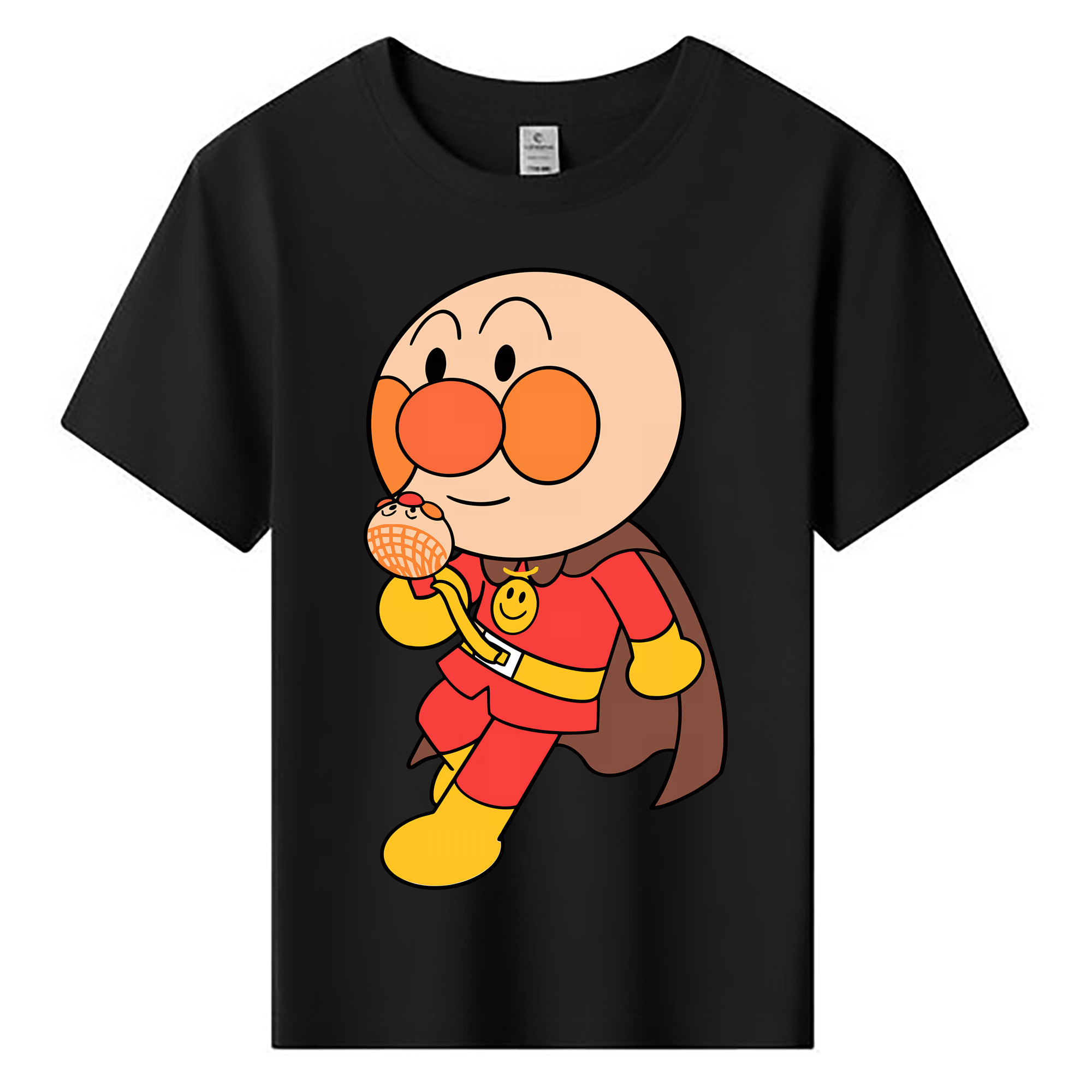 （画像用） アンパンマン Anpanman 綿100％キッズTシャツ（フロントプリント）