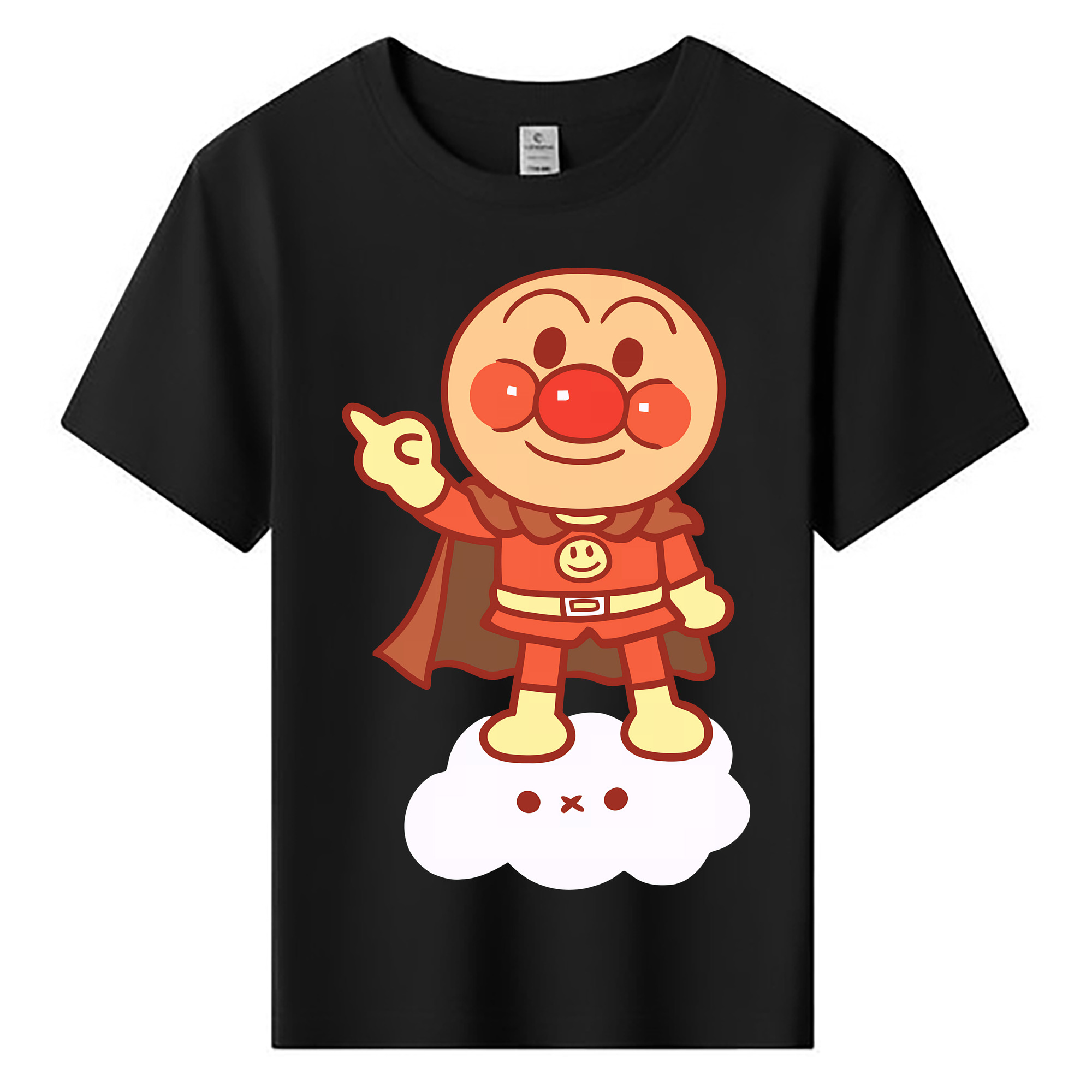 （画像用） アンパンマン Anpanman 綿100％キッズTシャツ（フロントプリント）