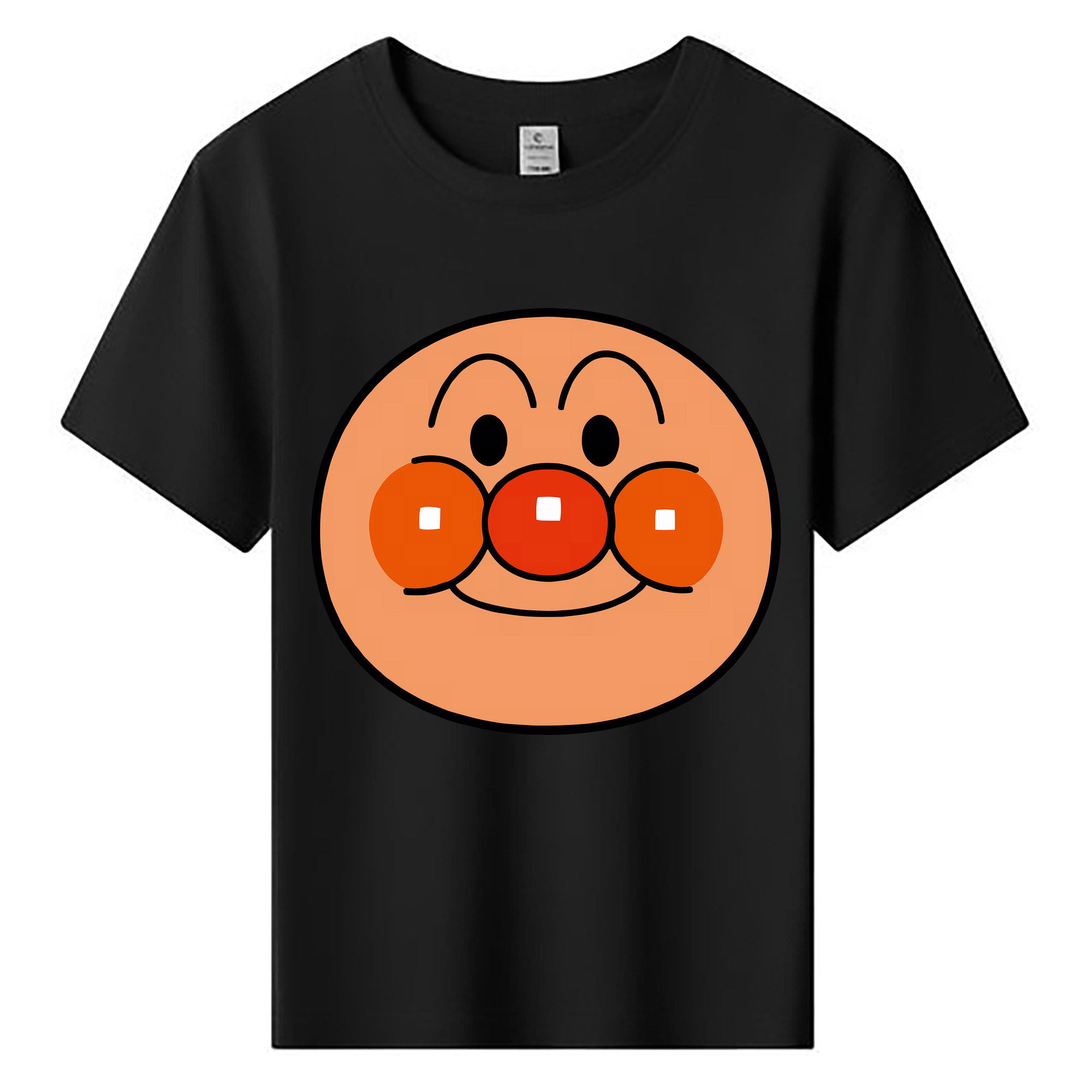 （画像用） アンパンマン Anpanman 綿100％キッズTシャツ（フロントプリント）