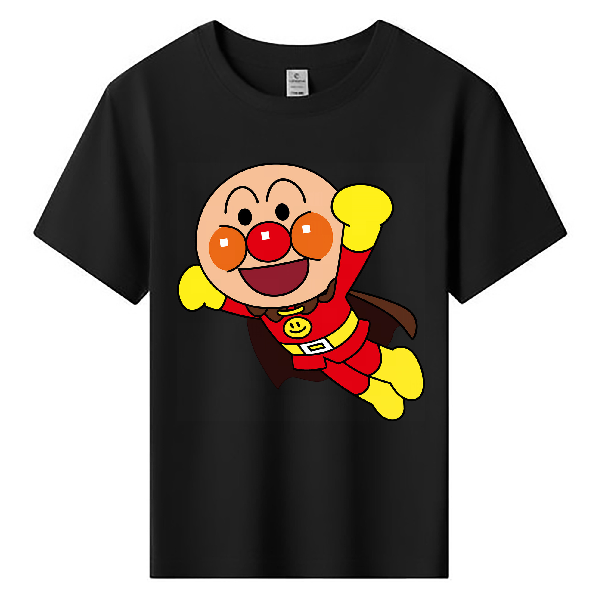 （画像用） アンパンマン Anpanman 綿100％キッズTシャツ（フロントプリント）