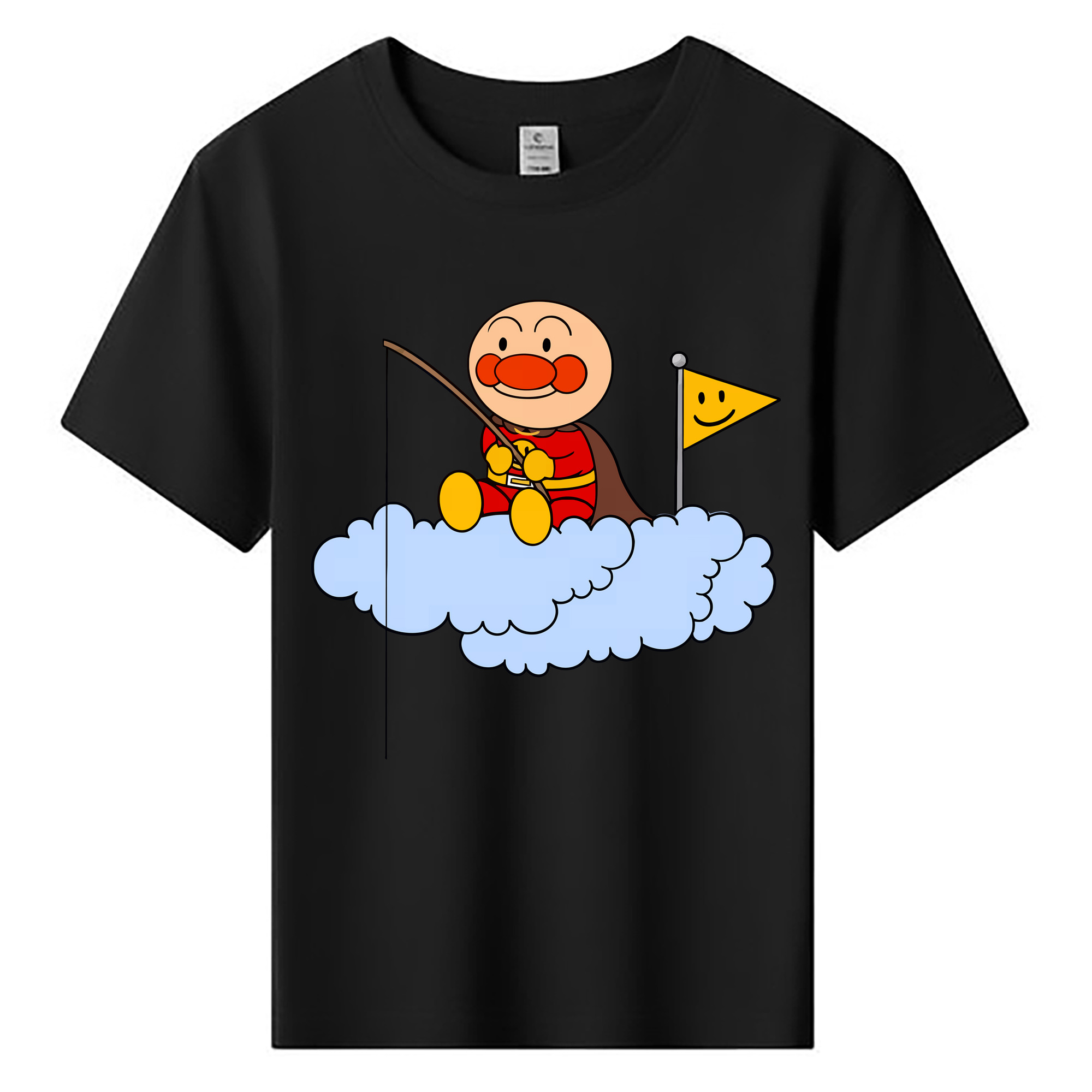 （画像用） アンパンマン Anpanman 綿100％キッズTシャツ（フロントプリント）