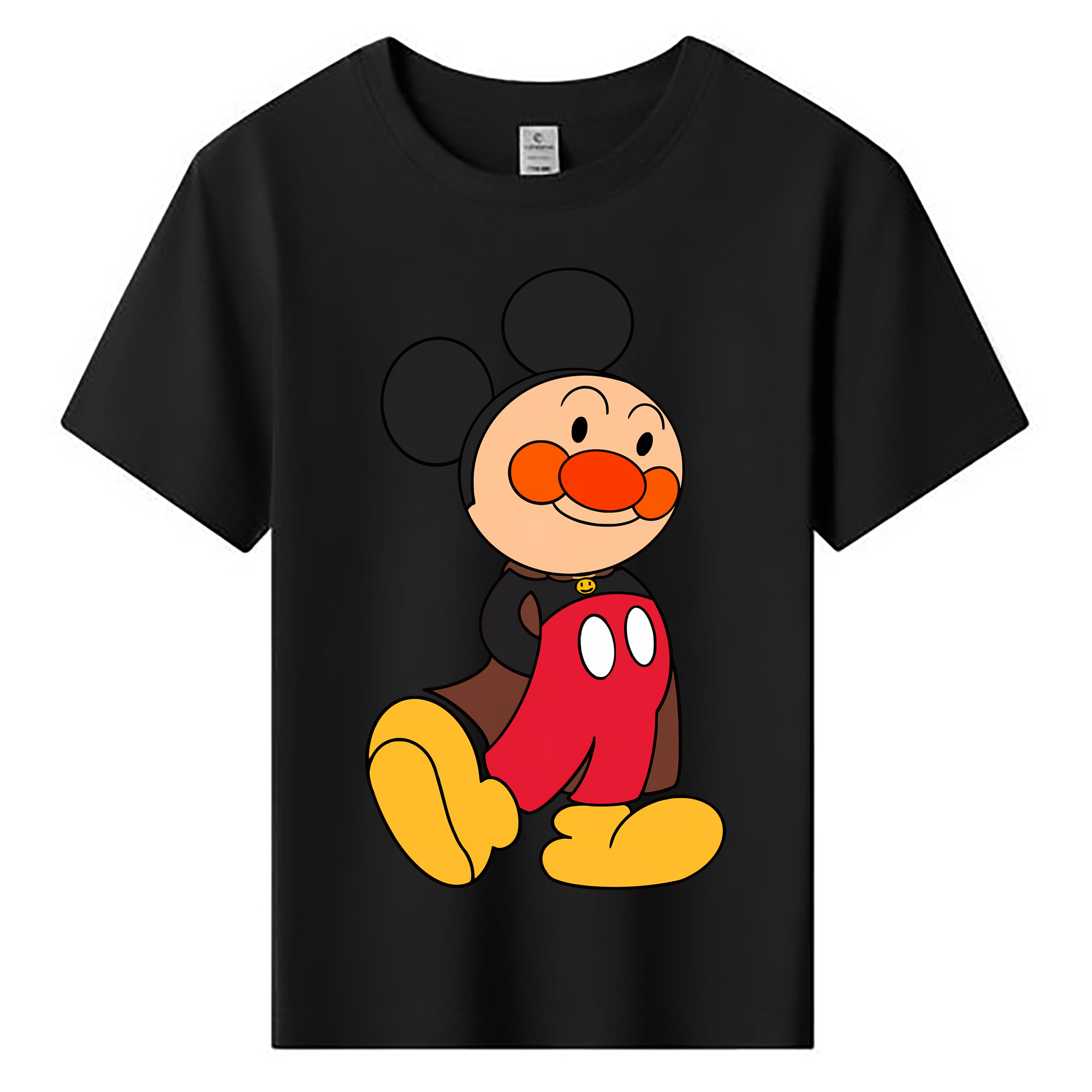 （画像用） アンパンマン Anpanman 綿100％キッズTシャツ（フロントプリント）