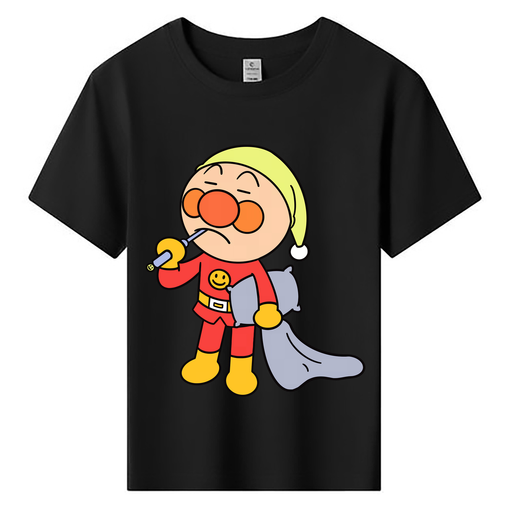 （画像用） アンパンマン Anpanman 綿100％キッズTシャツ（フロントプリント）
