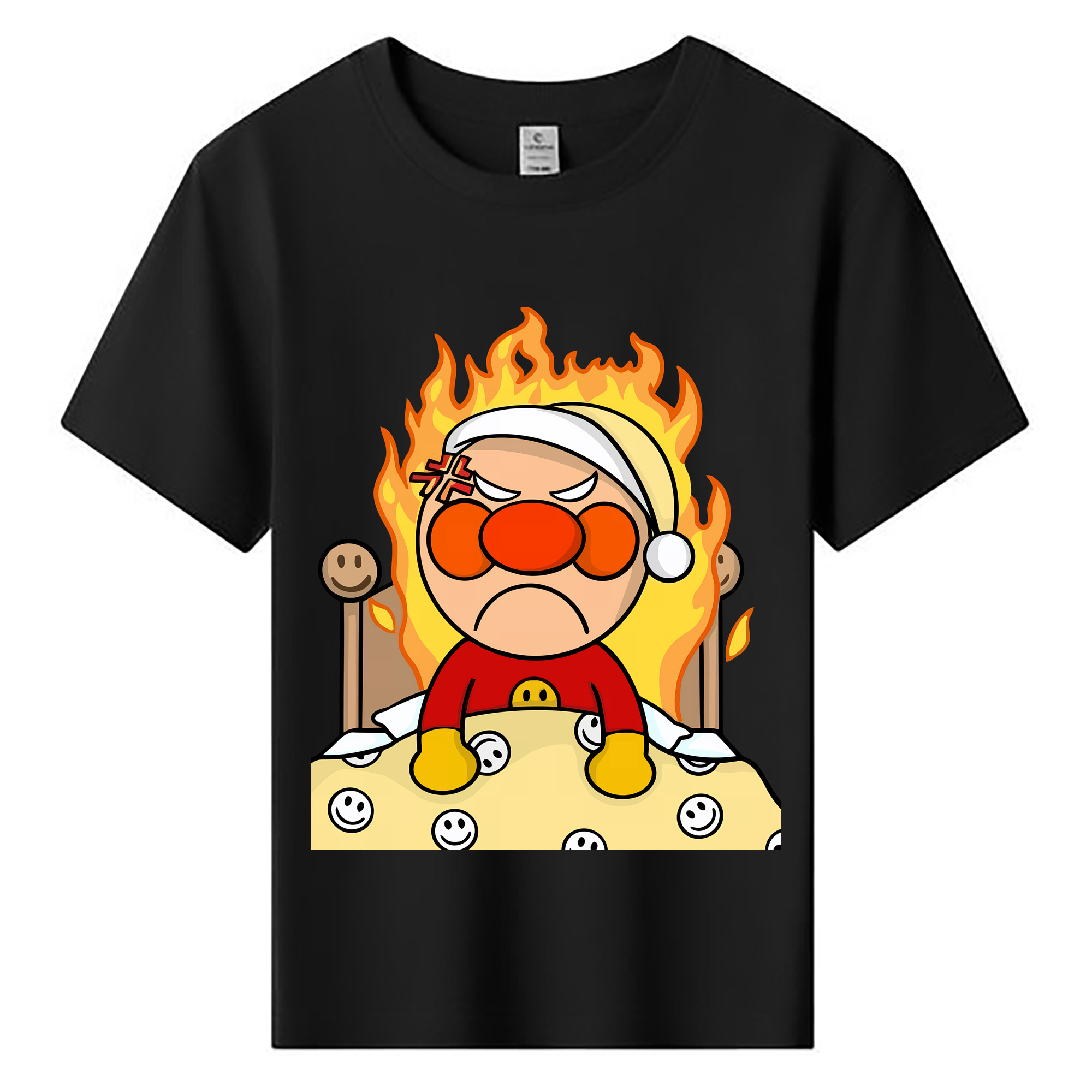 （画像用） アンパンマン Anpanman 綿100％キッズTシャツ（フロントプリント）