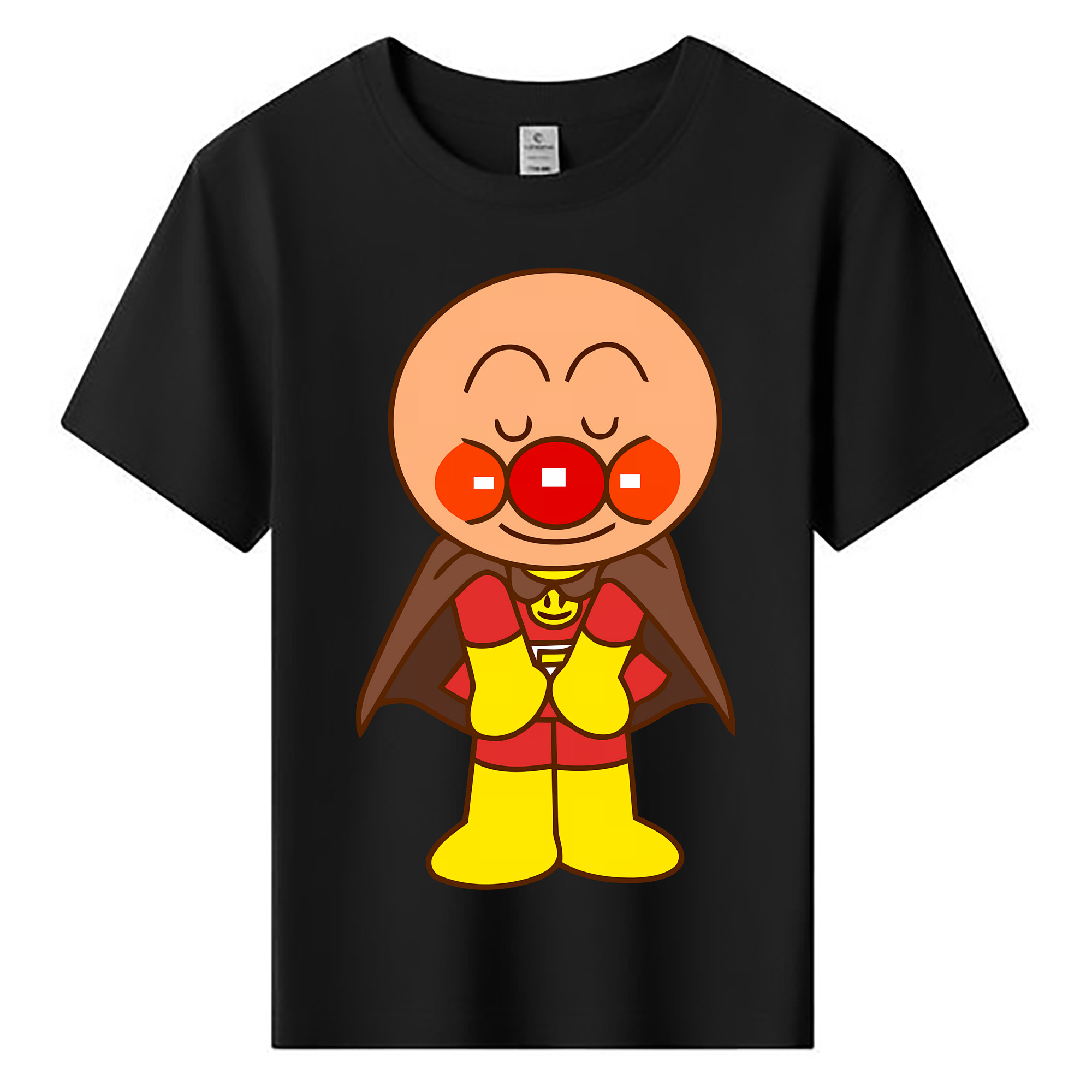 （画像用） アンパンマン Anpanman 綿100％キッズTシャツ（フロントプリント）