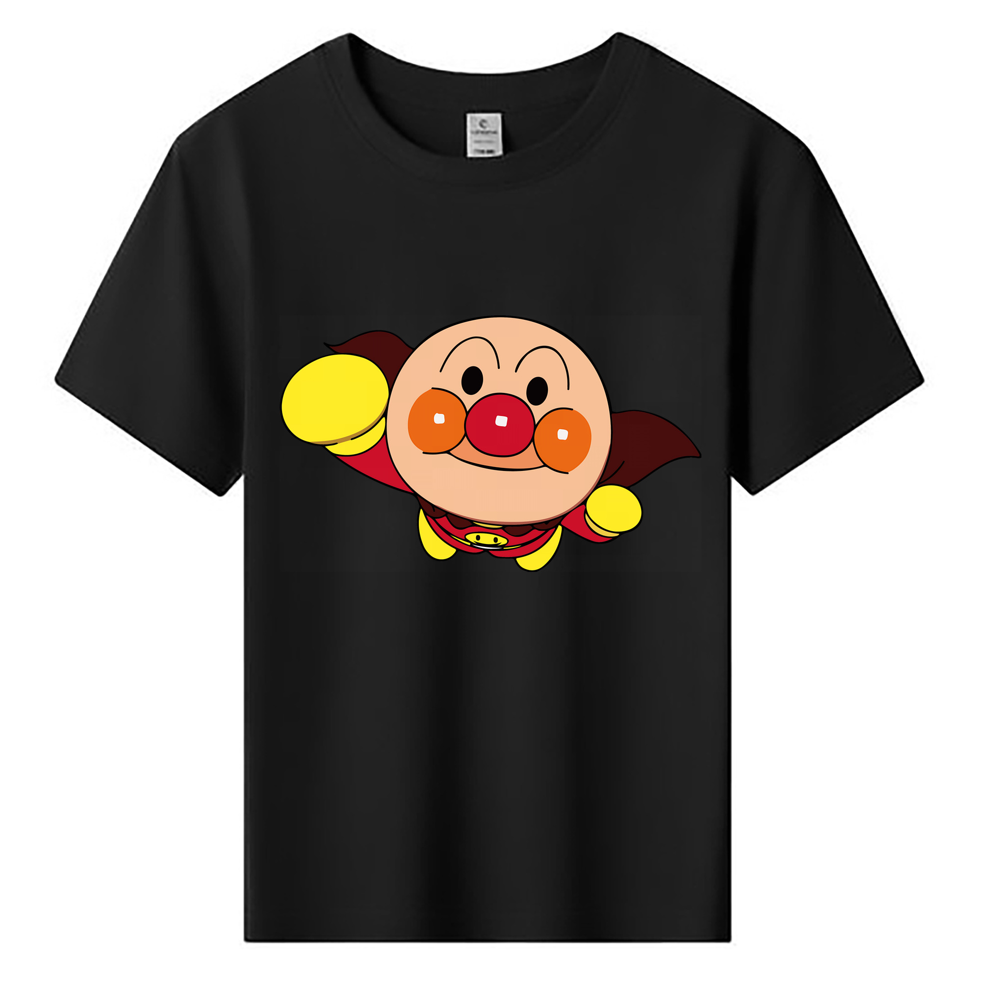 （画像用） アンパンマン Anpanman 綿100％キッズTシャツ（フロントプリント）