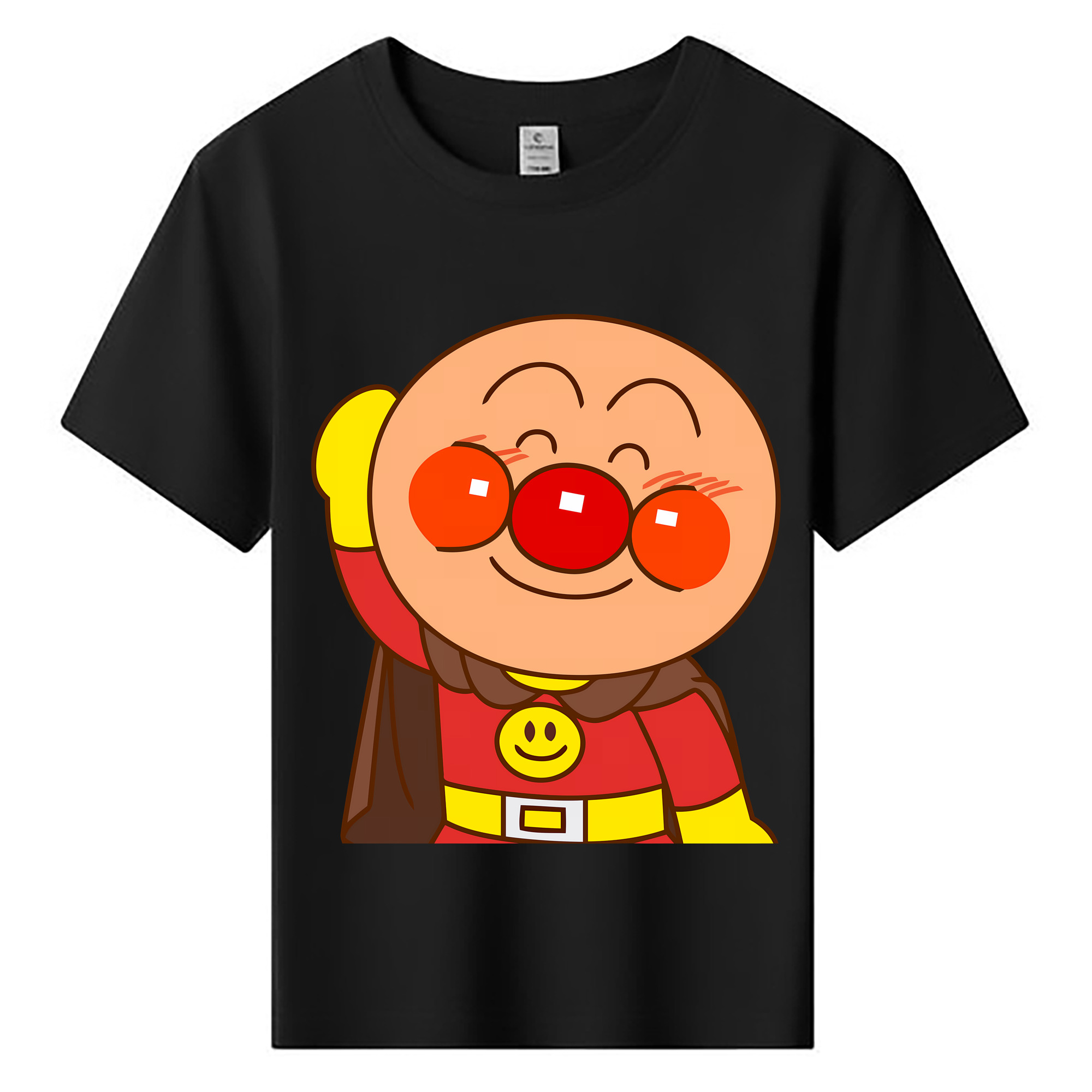 （画像用） アンパンマン Anpanman 綿100％キッズTシャツ（フロントプリント）