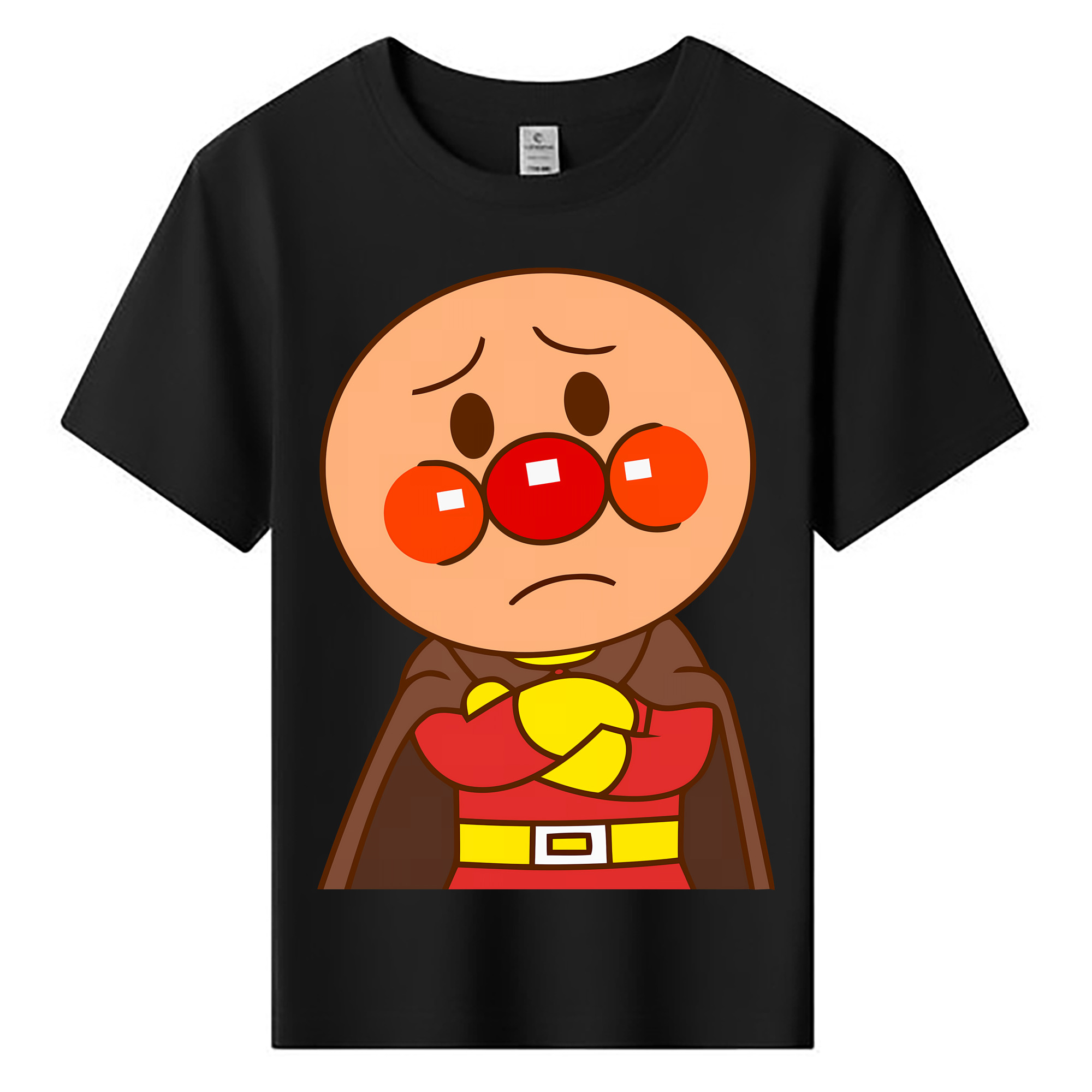 （画像用） アンパンマン Anpanman 綿100％キッズTシャツ（フロントプリント）