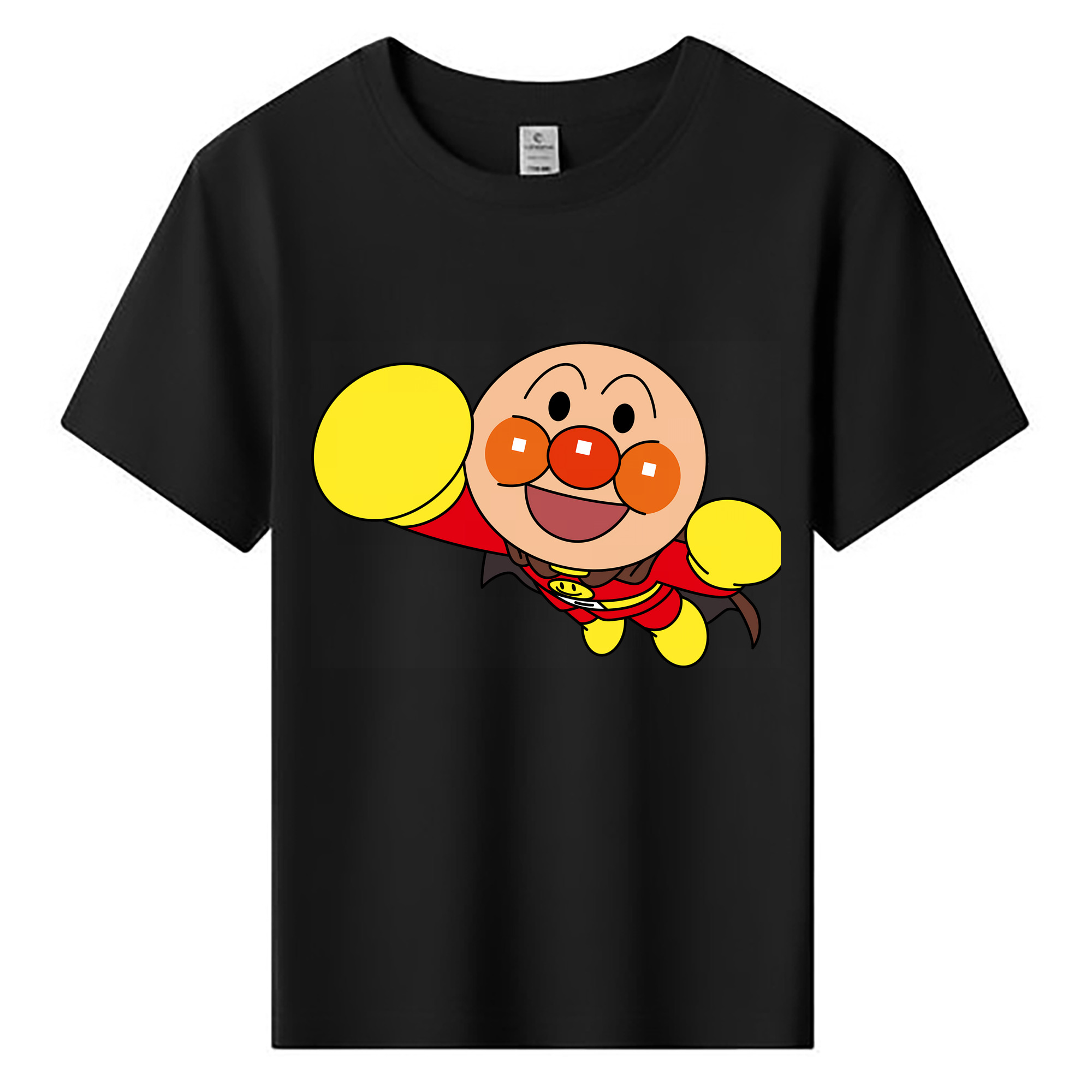 （画像用） アンパンマン Anpanman 綿100％キッズTシャツ（フロントプリント）