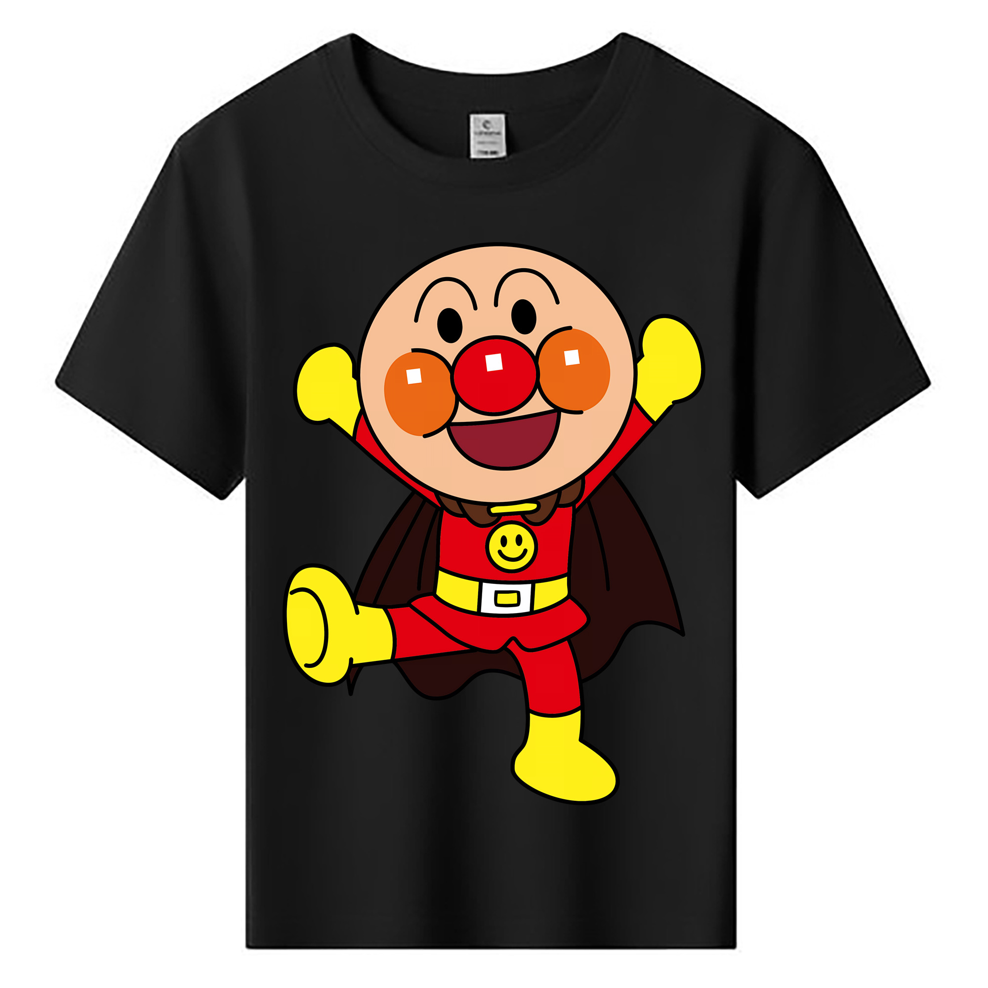 （画像用） アンパンマン Anpanman 綿100％キッズTシャツ（フロントプリント）
