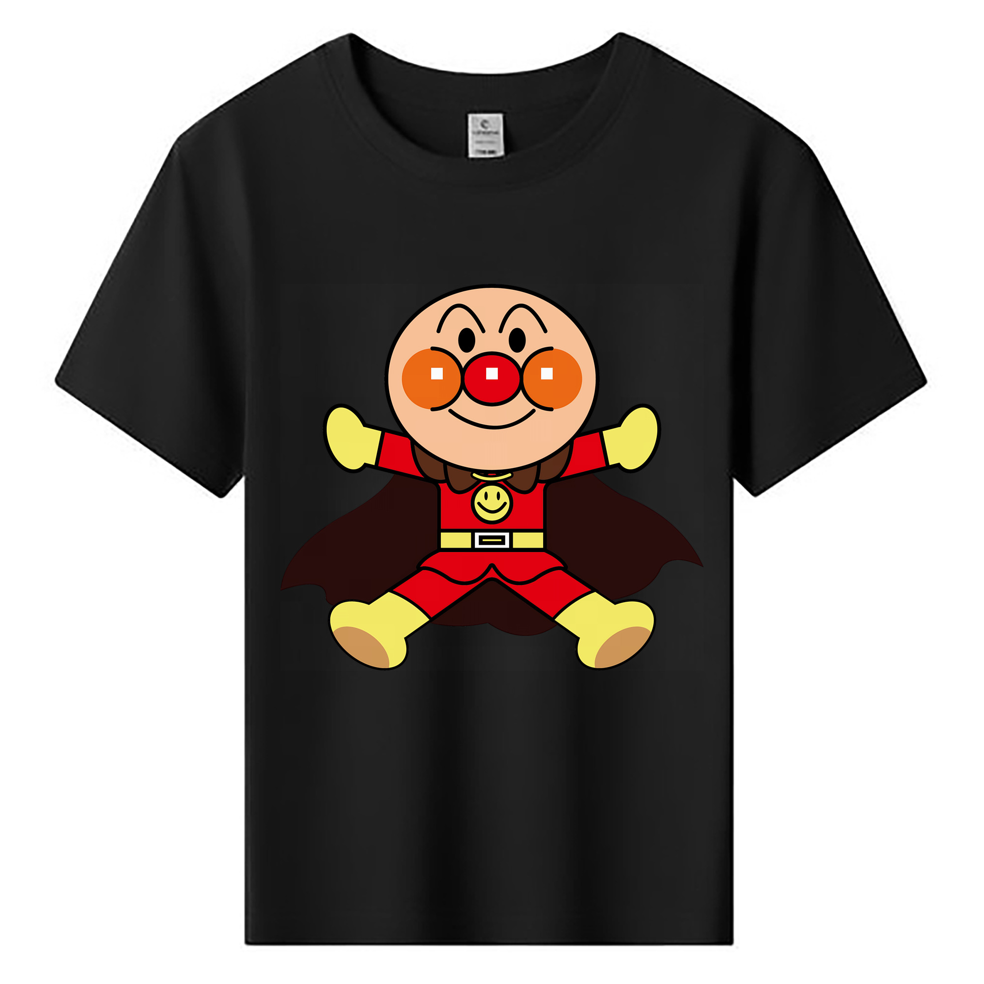 （画像用） アンパンマン Anpanman 綿100％キッズTシャツ（フロントプリント）