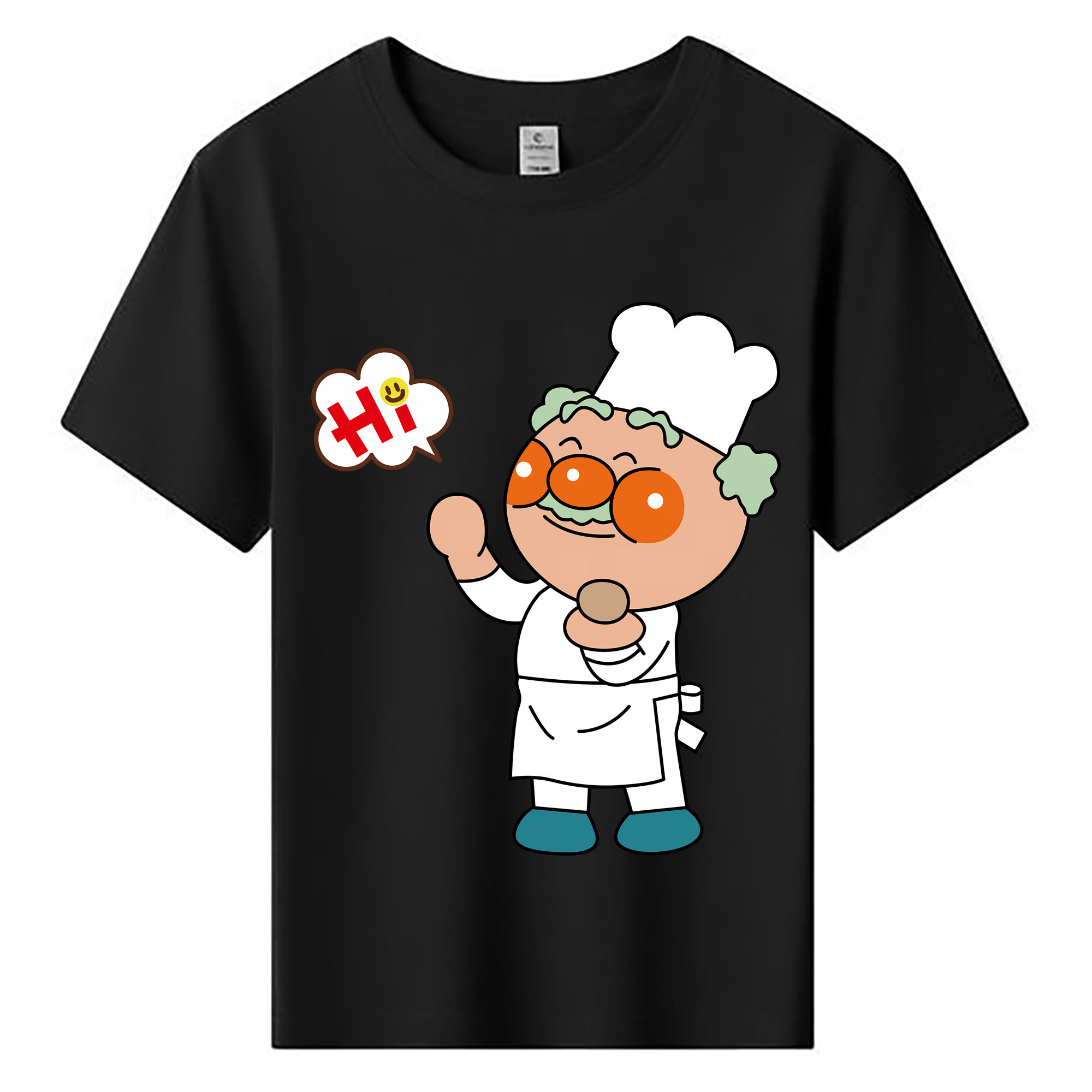 （画像用） アンパンマン Anpanman 綿100％キッズTシャツ（フロントプリント）