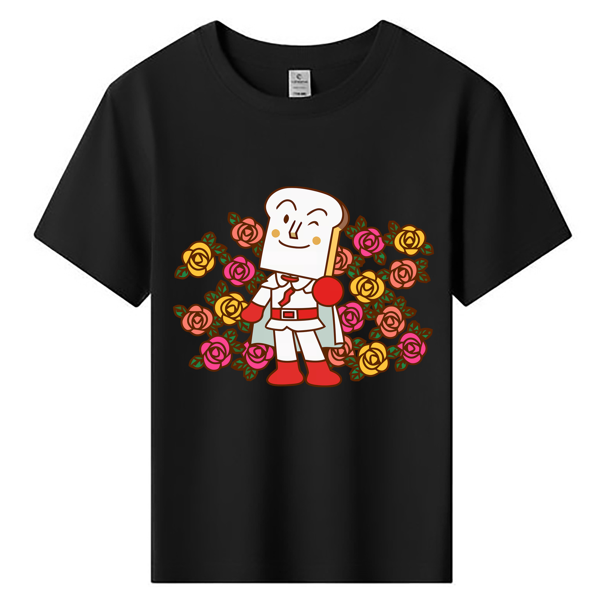 （画像用） アンパンマン Anpanman 綿100％キッズTシャツ（フロントプリント）
