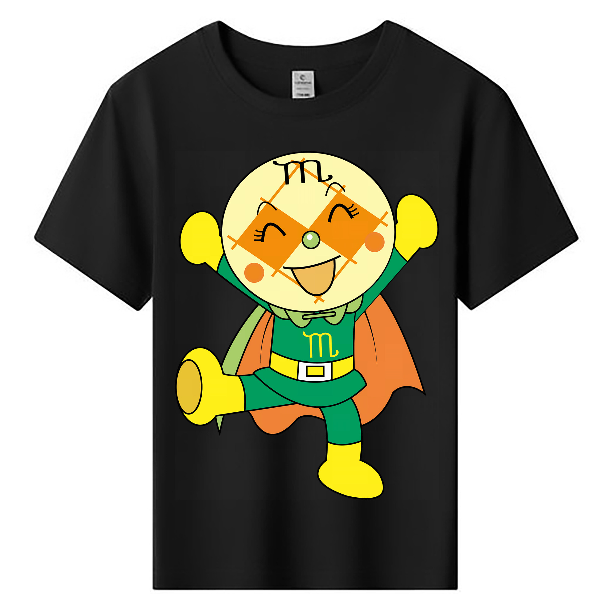 （画像用） アンパンマン Anpanman 綿100％キッズTシャツ（フロントプリント）