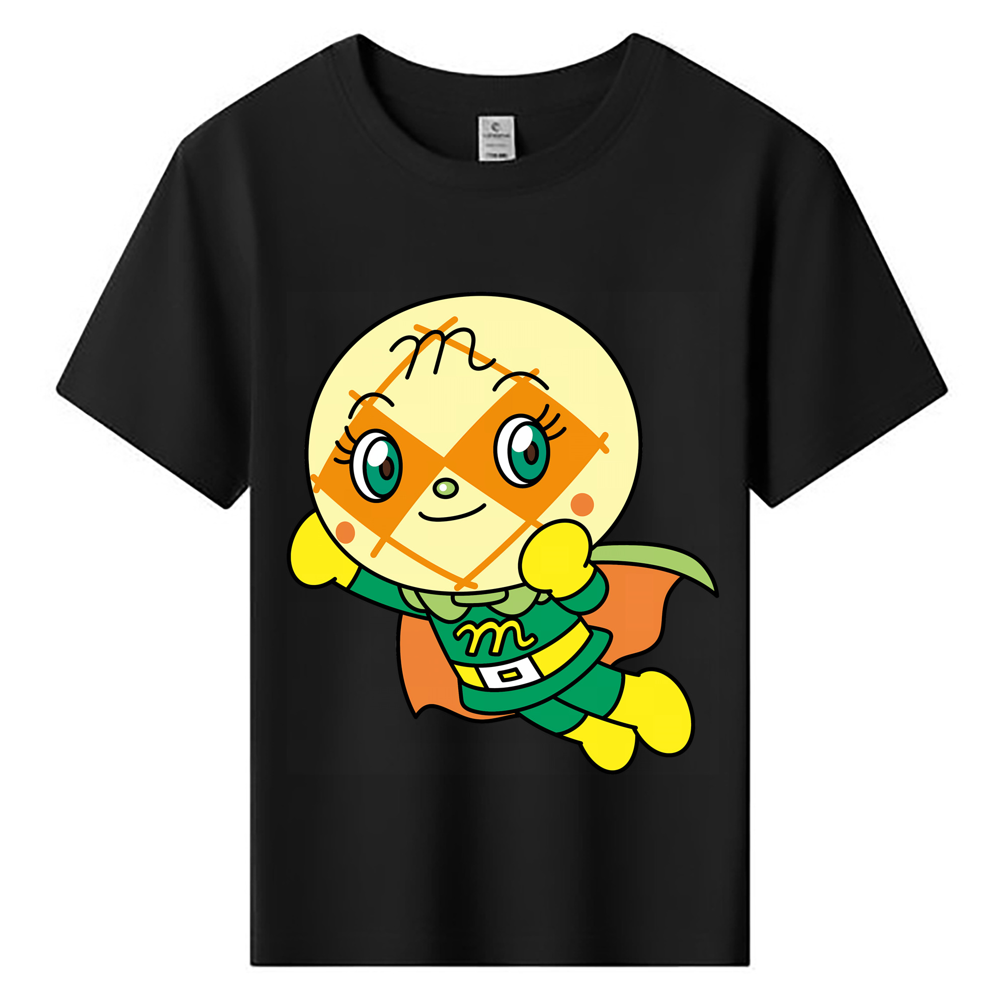 （画像用） アンパンマン Anpanman 綿100％キッズTシャツ（フロントプリント）