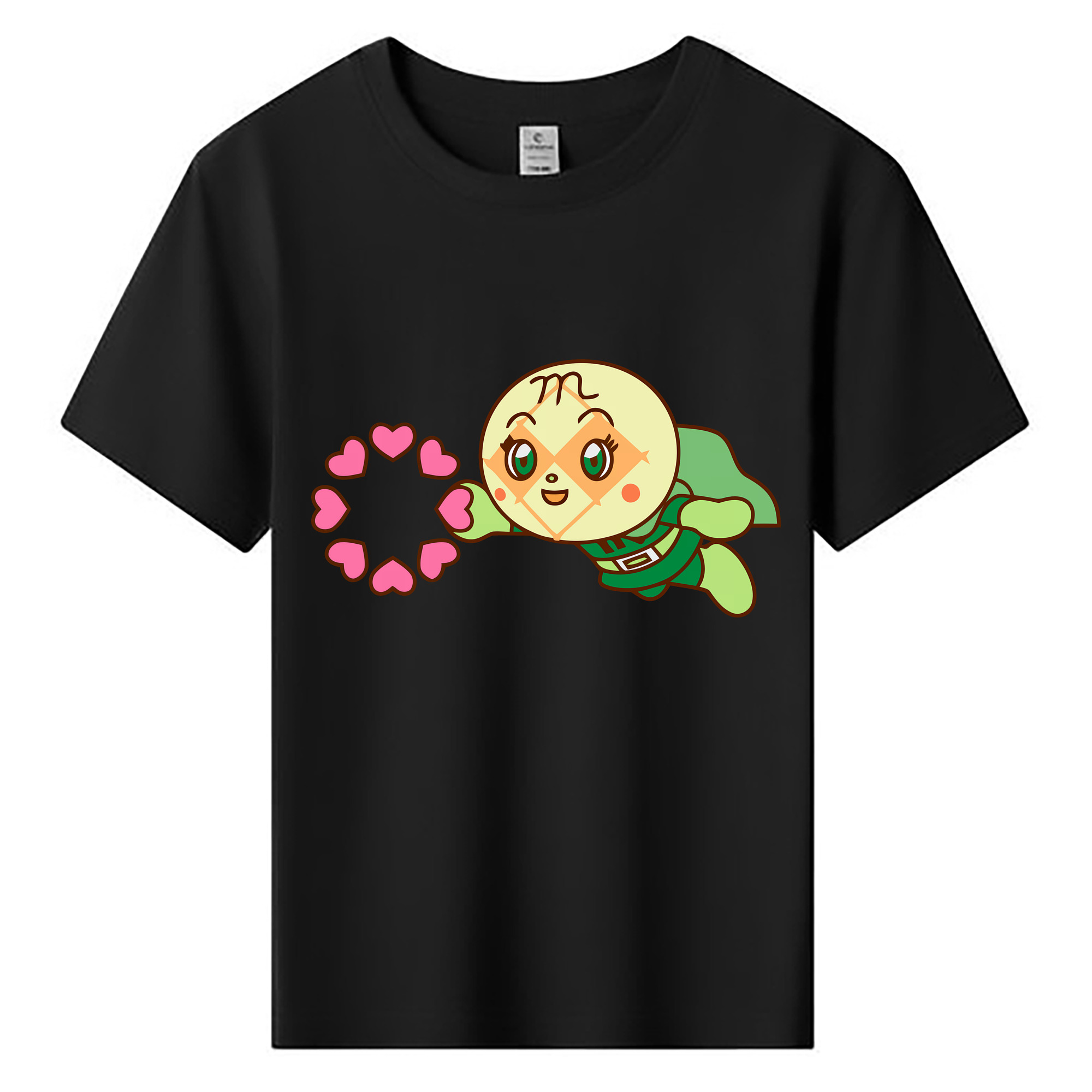 （画像用） アンパンマン Anpanman 綿100％キッズTシャツ（フロントプリント）