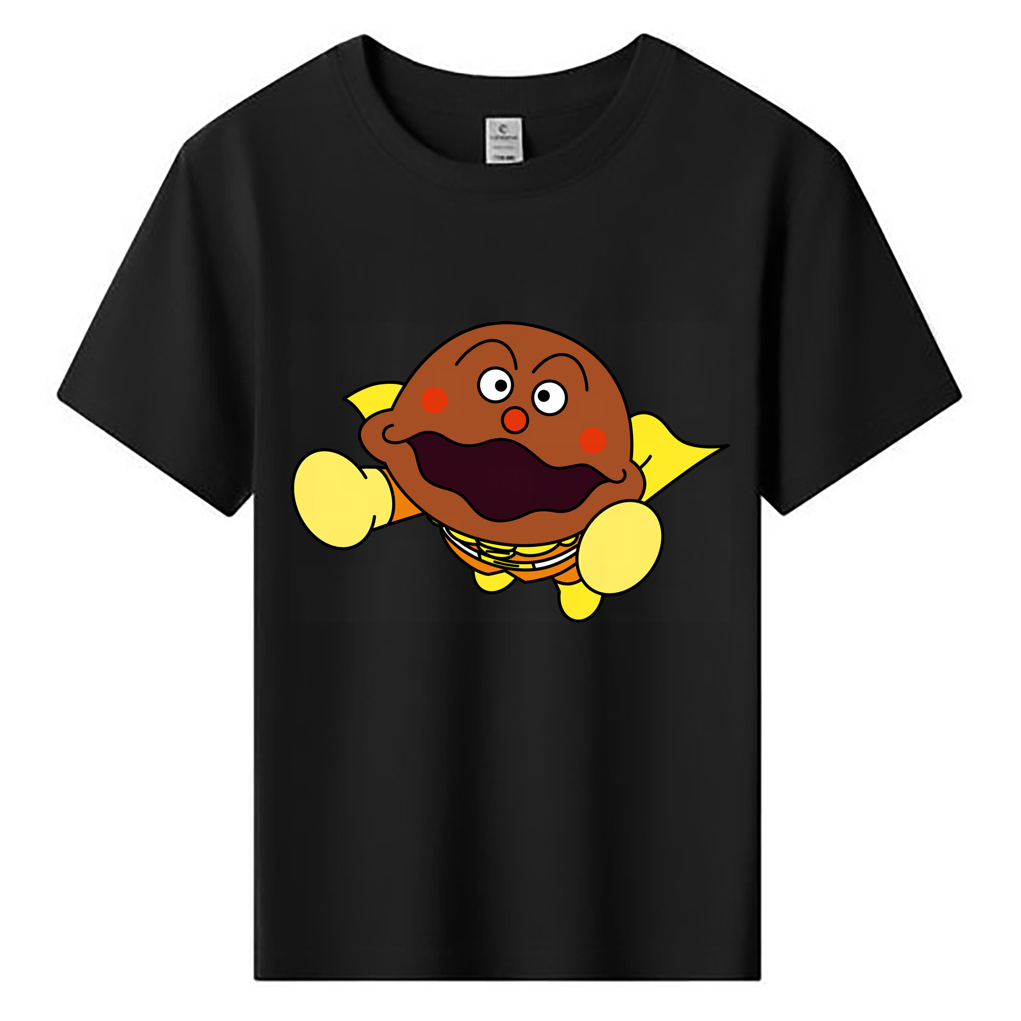 （画像用） アンパンマン Anpanman 綿100％キッズTシャツ（フロントプリント）