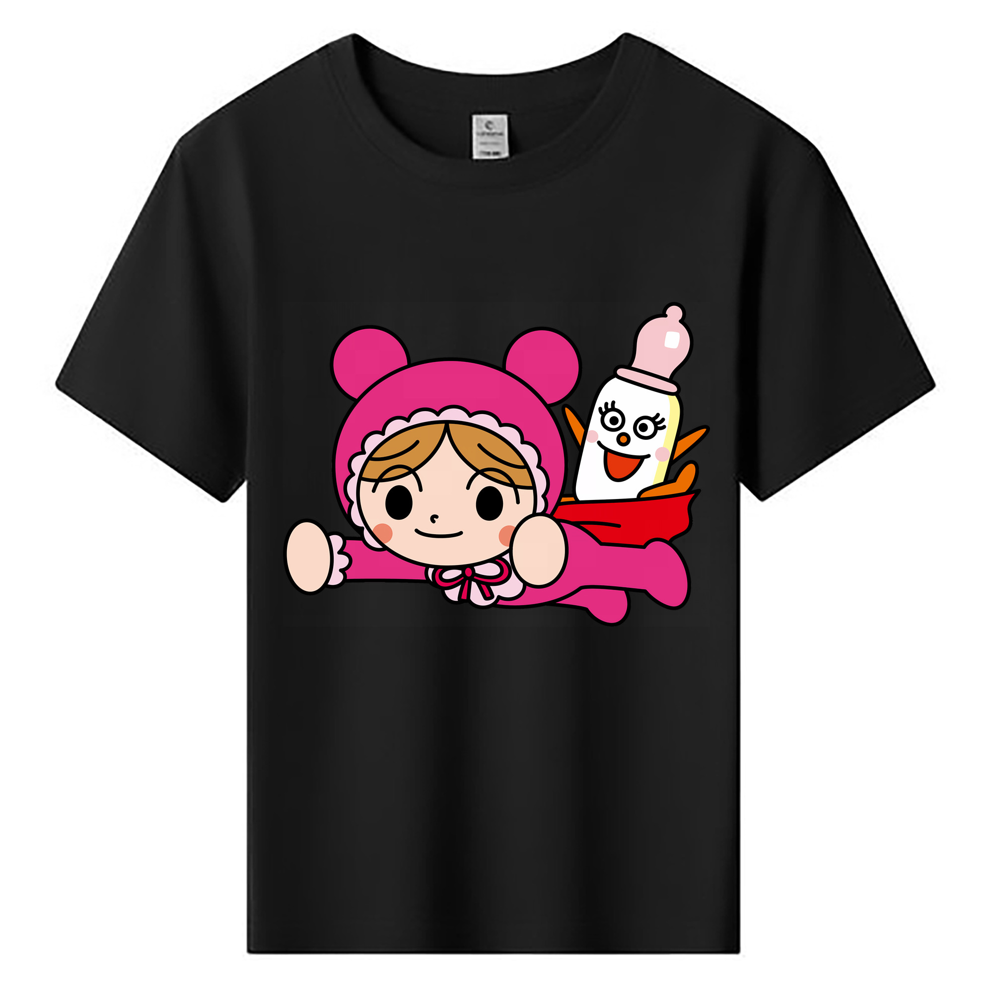 （画像用） アンパンマン Anpanman 綿100％キッズTシャツ（フロントプリント）