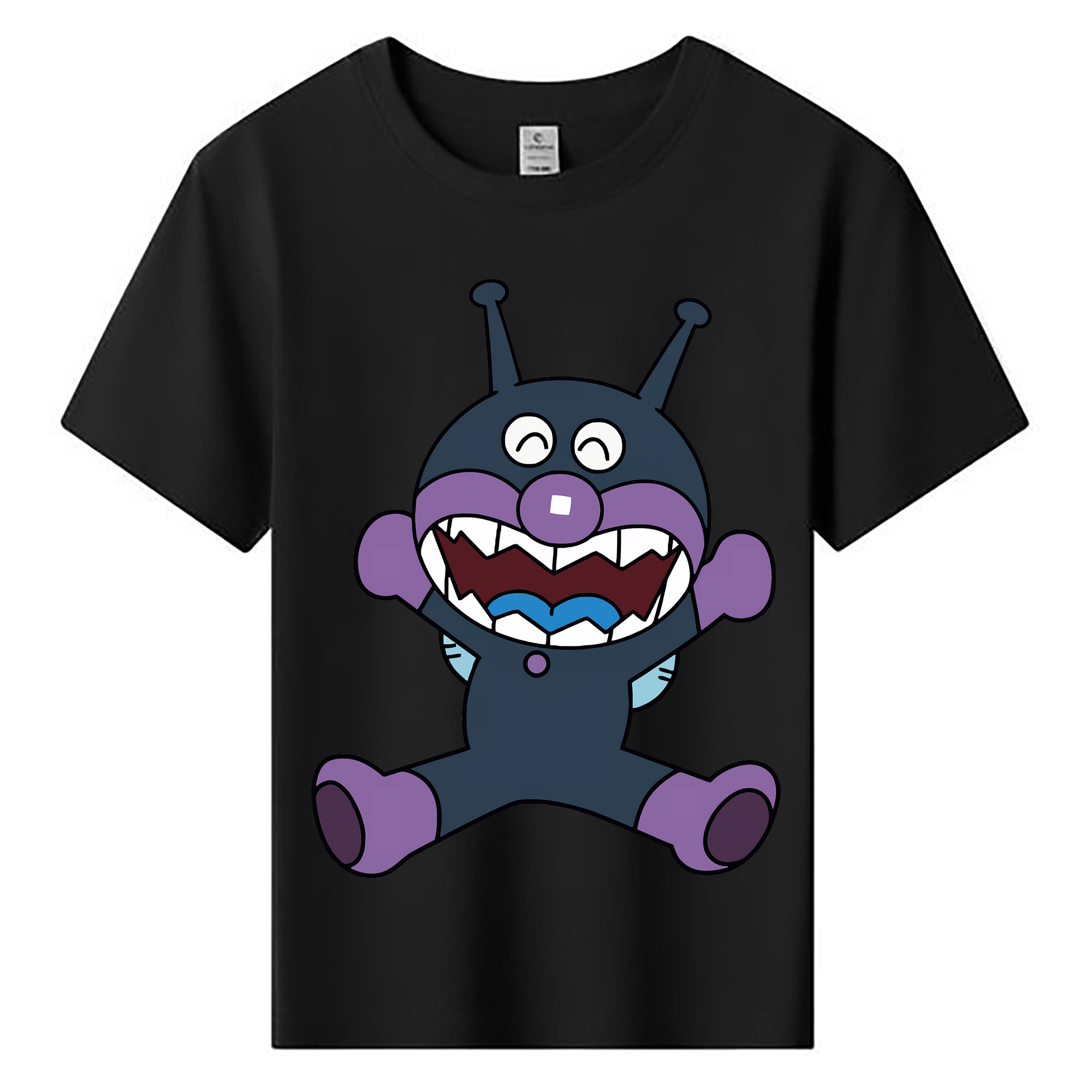 （画像用） アンパンマン Anpanman 綿100％キッズTシャツ（フロントプリント）