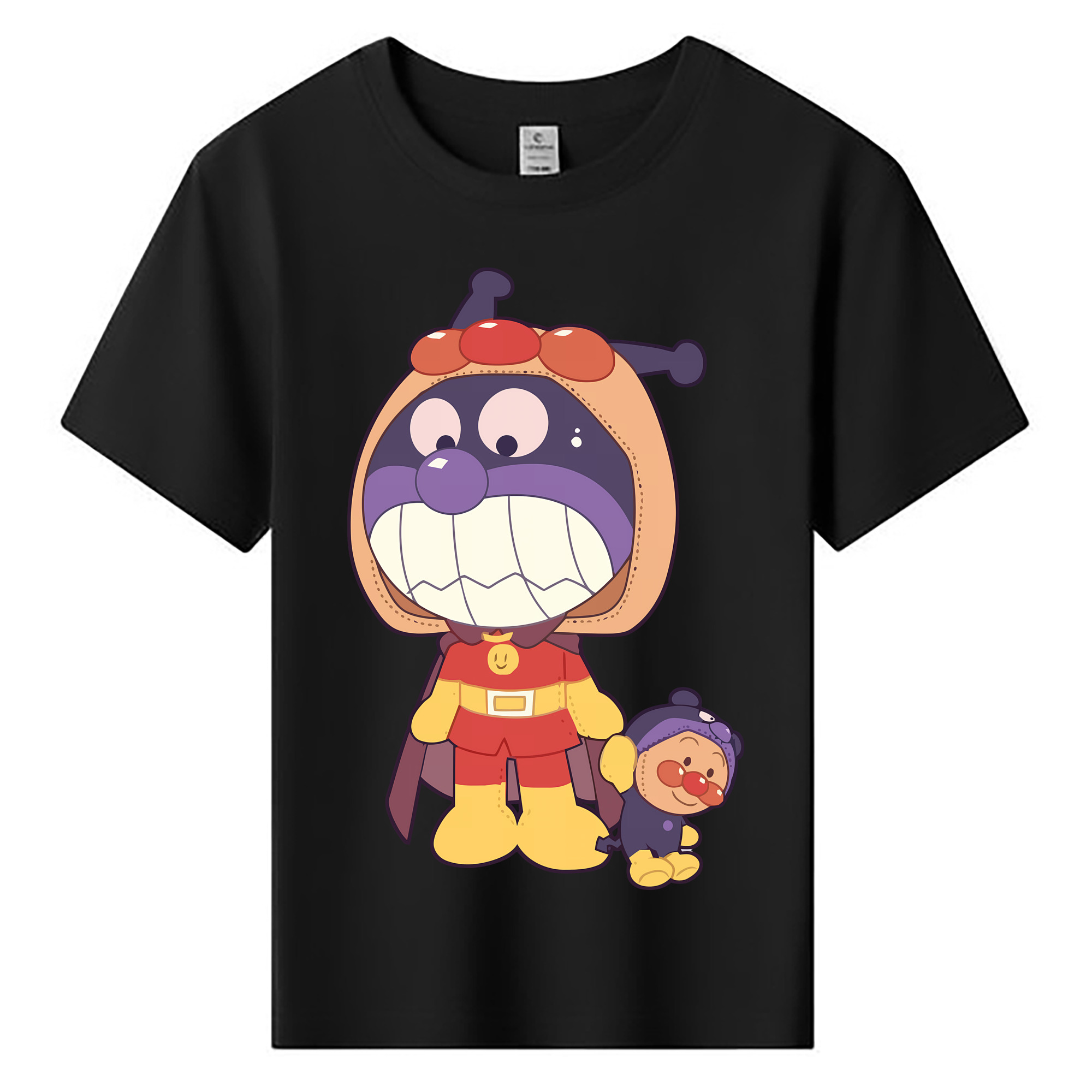 （画像用） アンパンマン Anpanman 綿100％キッズTシャツ（フロントプリント）