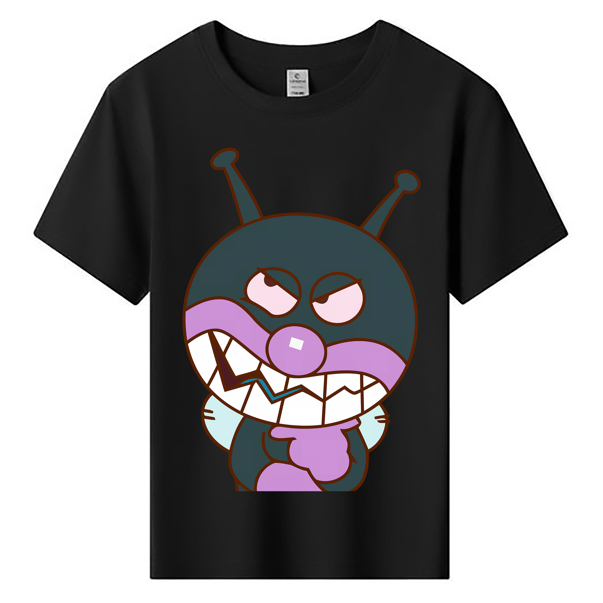 （画像用） アンパンマン Anpanman 綿100％キッズTシャツ（フロントプリント）
