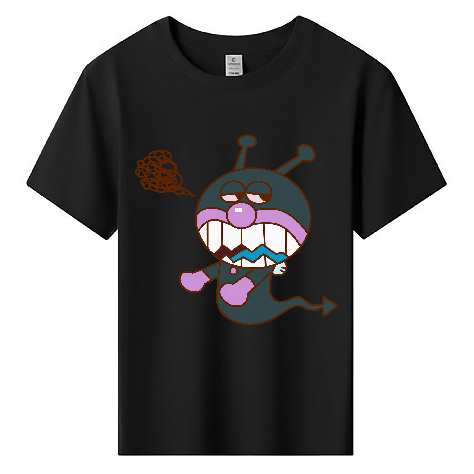 （画像用） アンパンマン Anpanman 綿100％キッズTシャツ（フロントプリント）