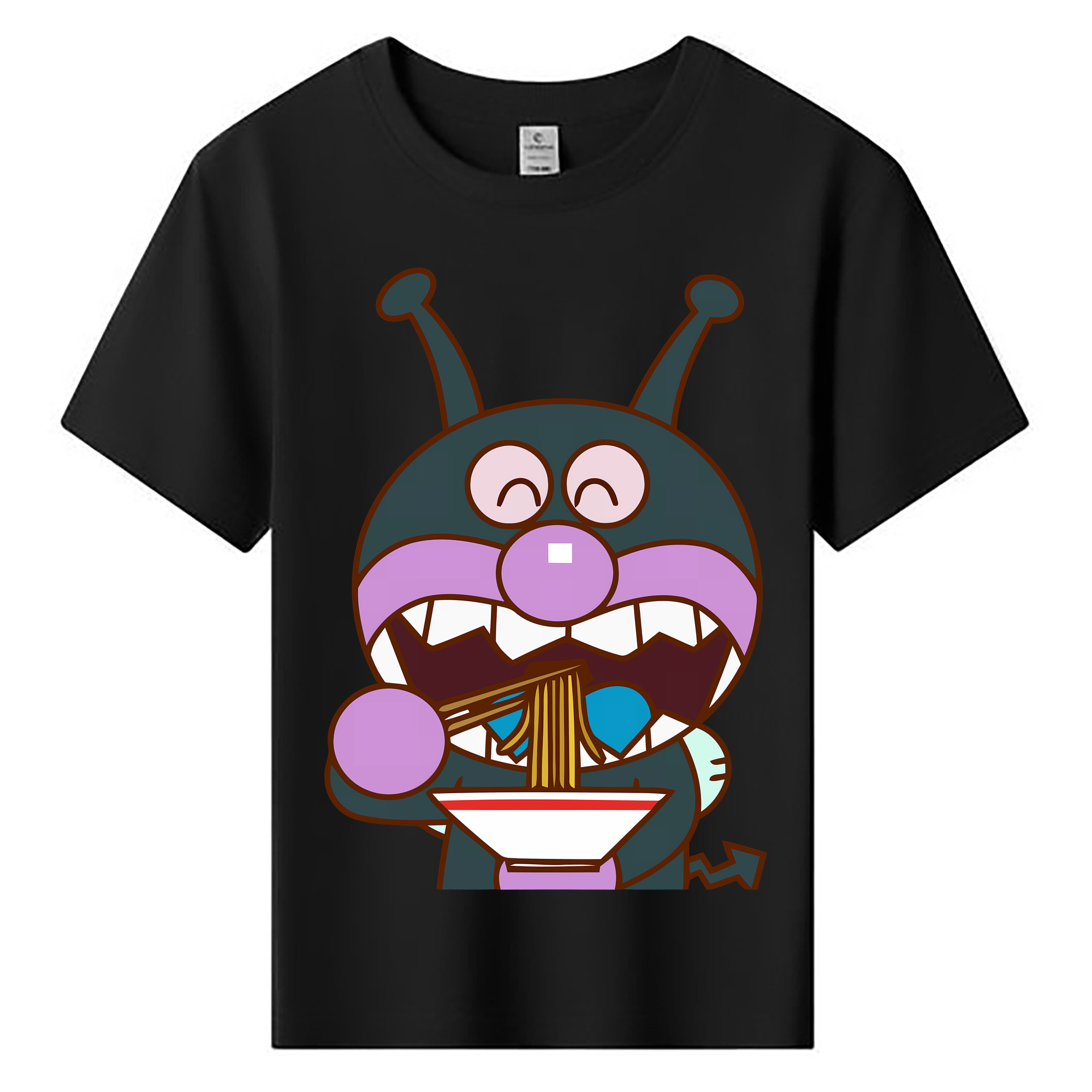 （画像用） アンパンマン Anpanman 綿100％キッズTシャツ（フロントプリント）