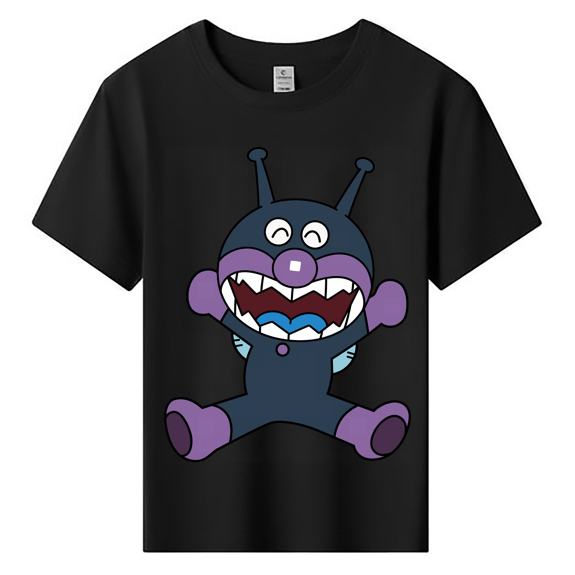 （画像用） アンパンマン Anpanman 綿100％キッズTシャツ（フロントプリント）