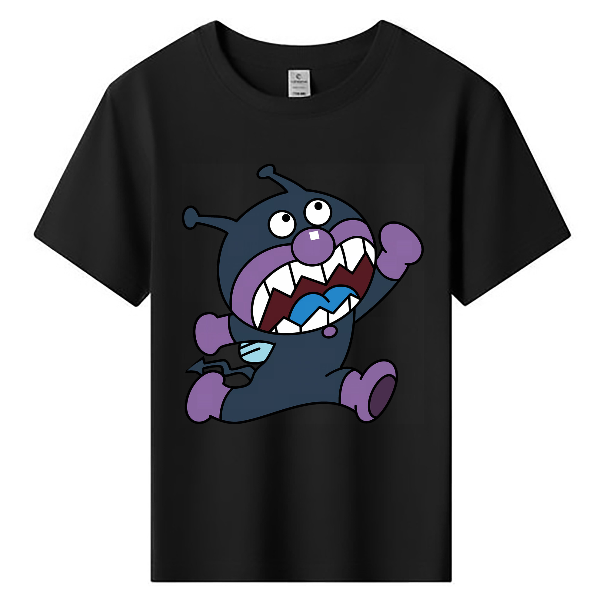 （画像用） アンパンマン Anpanman 綿100％キッズTシャツ（フロントプリント）