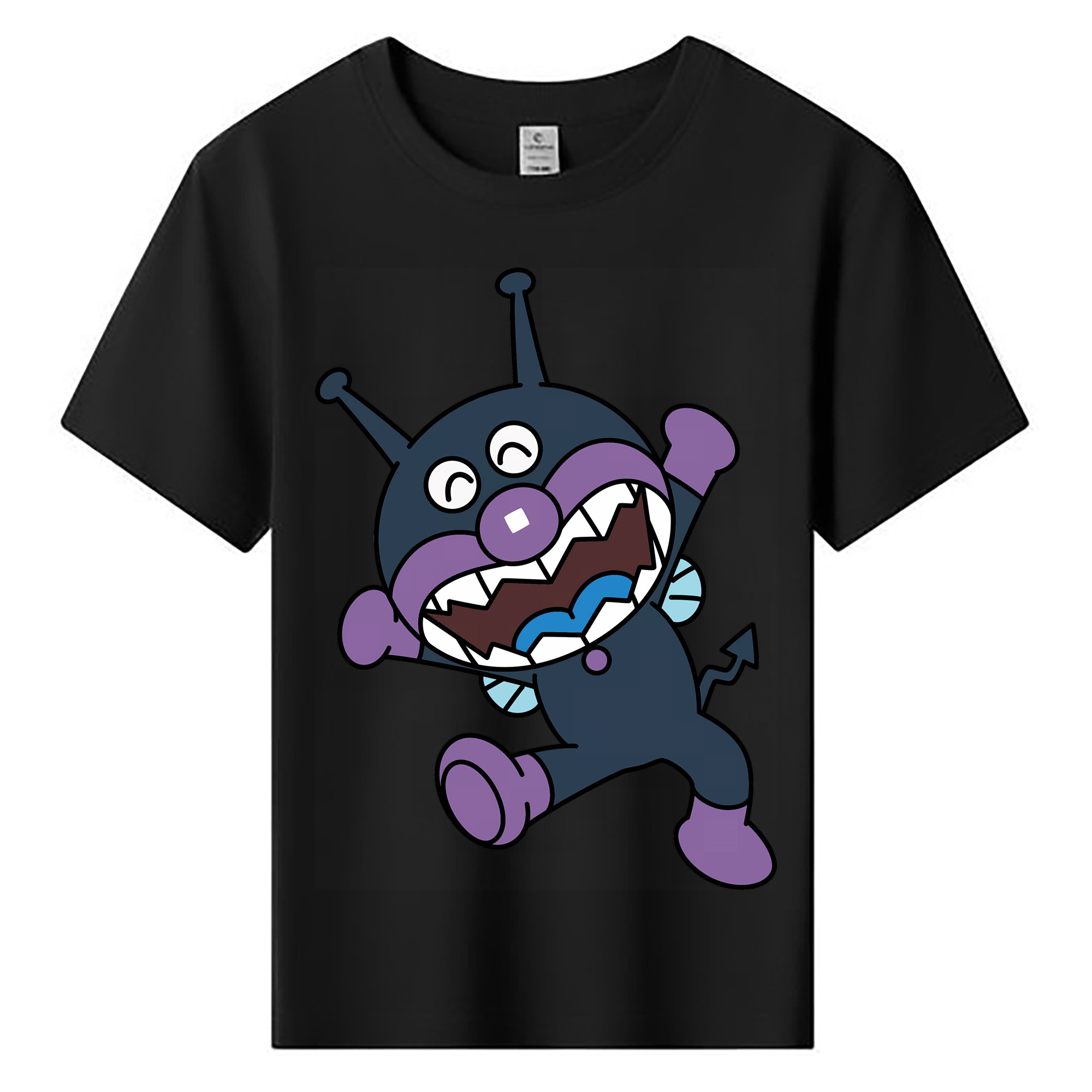 （画像用） アンパンマン Anpanman 綿100％キッズTシャツ（フロントプリント）