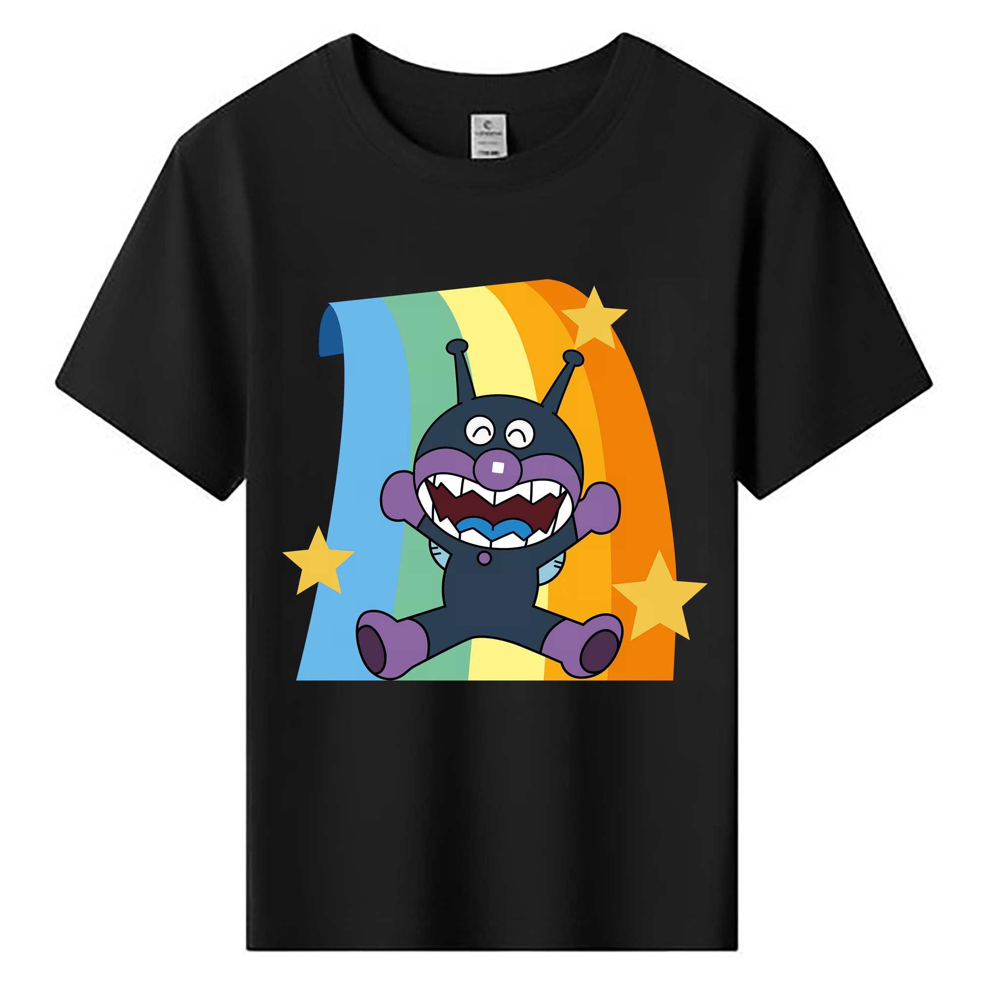 （画像用） アンパンマン Anpanman 綿100％キッズTシャツ（フロントプリント）