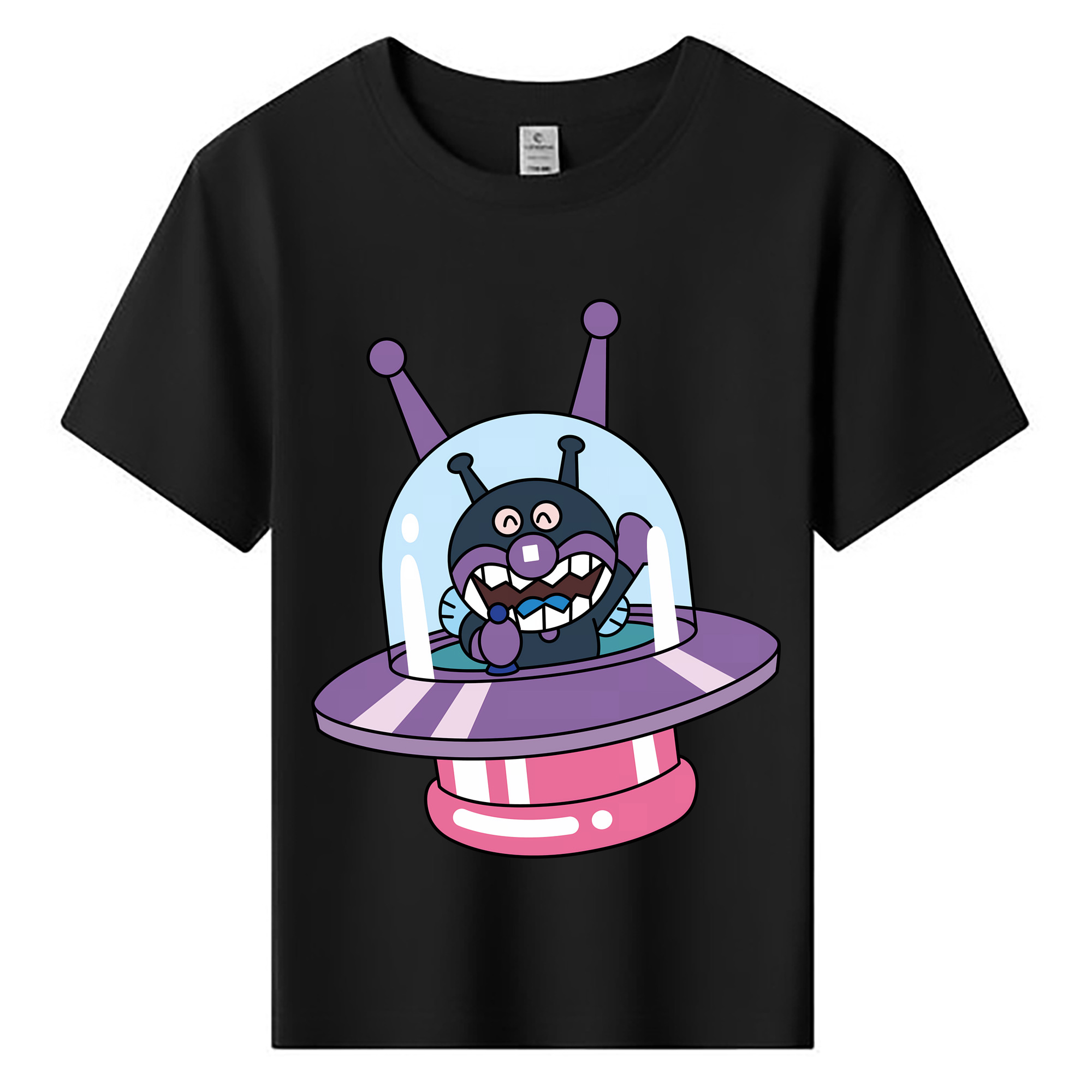 （画像用） アンパンマン Anpanman 綿100％キッズTシャツ（フロントプリント）